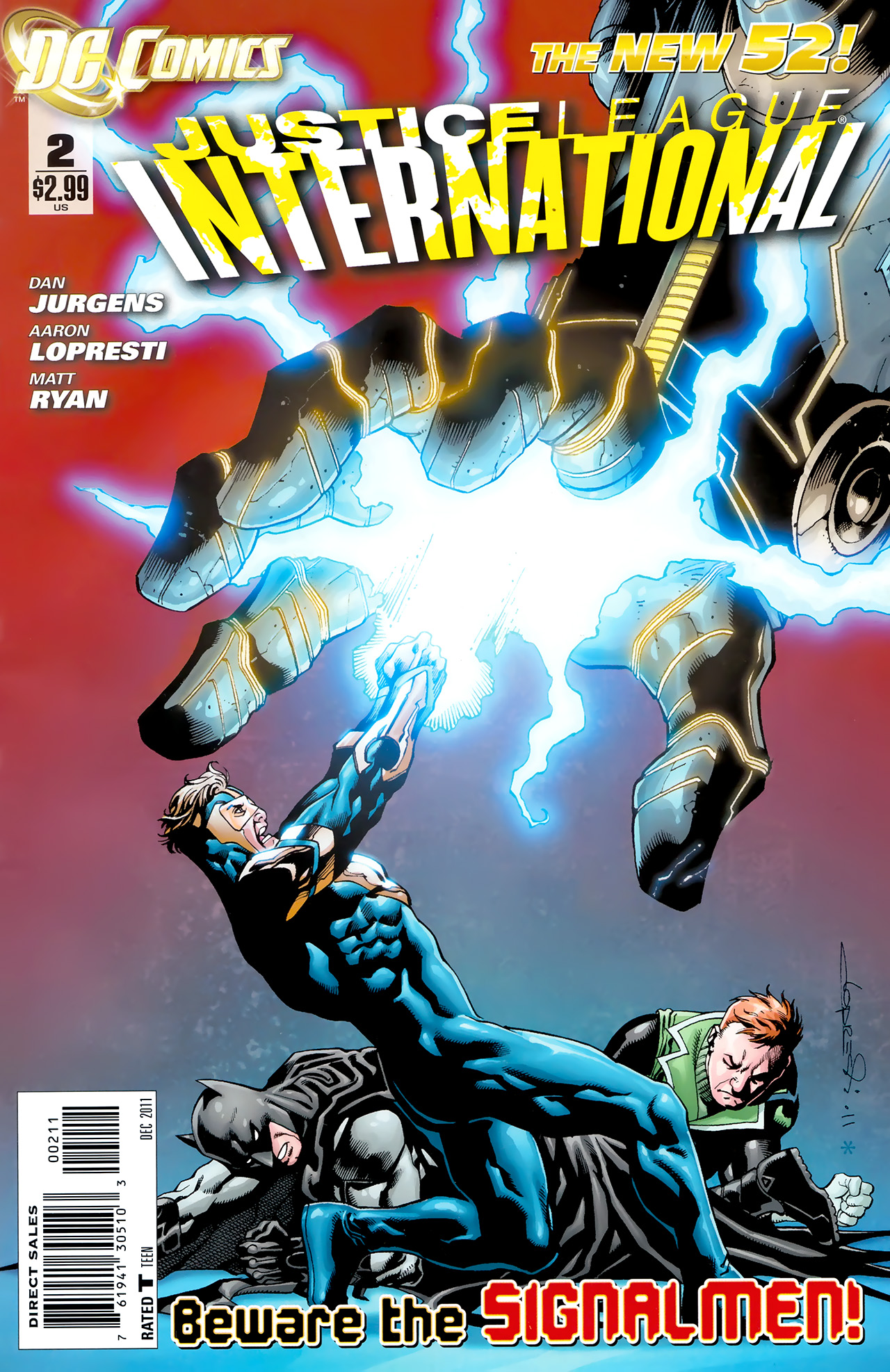 Read online Justice League International (2011) comic -  Issue #2 - 1