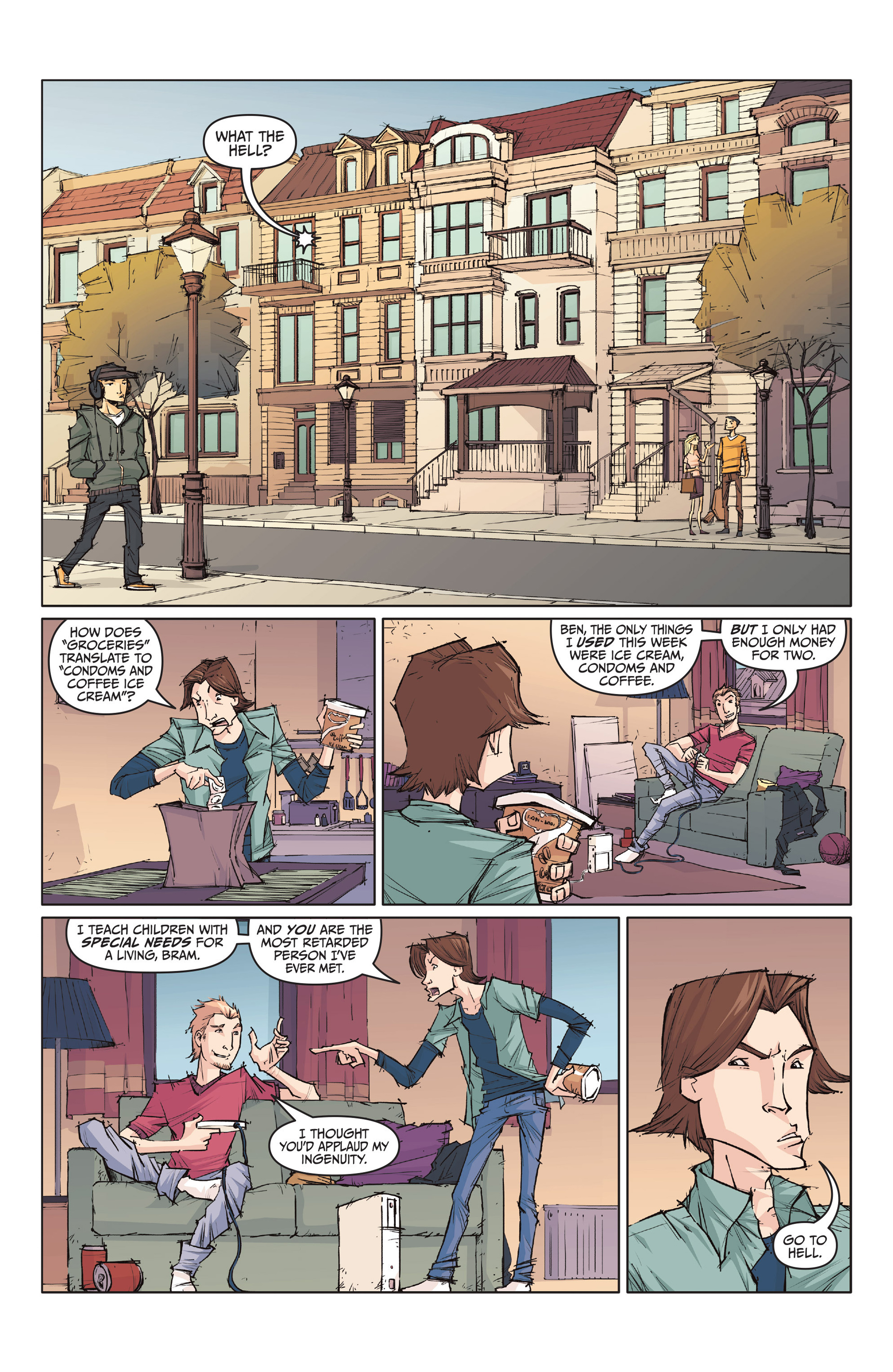 Read online The End Times of Bram and Ben comic -  Issue #1 - 3
