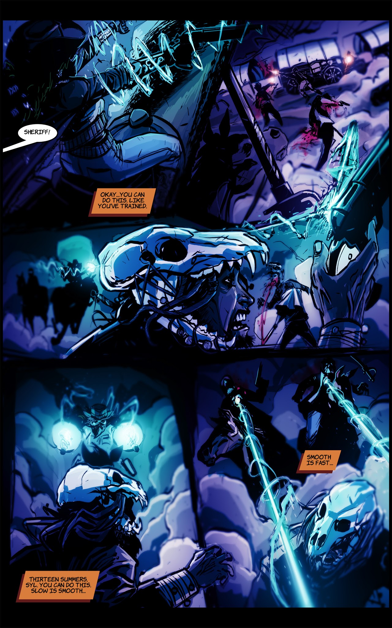 Read online Outrider comic -  Issue #1 - 21