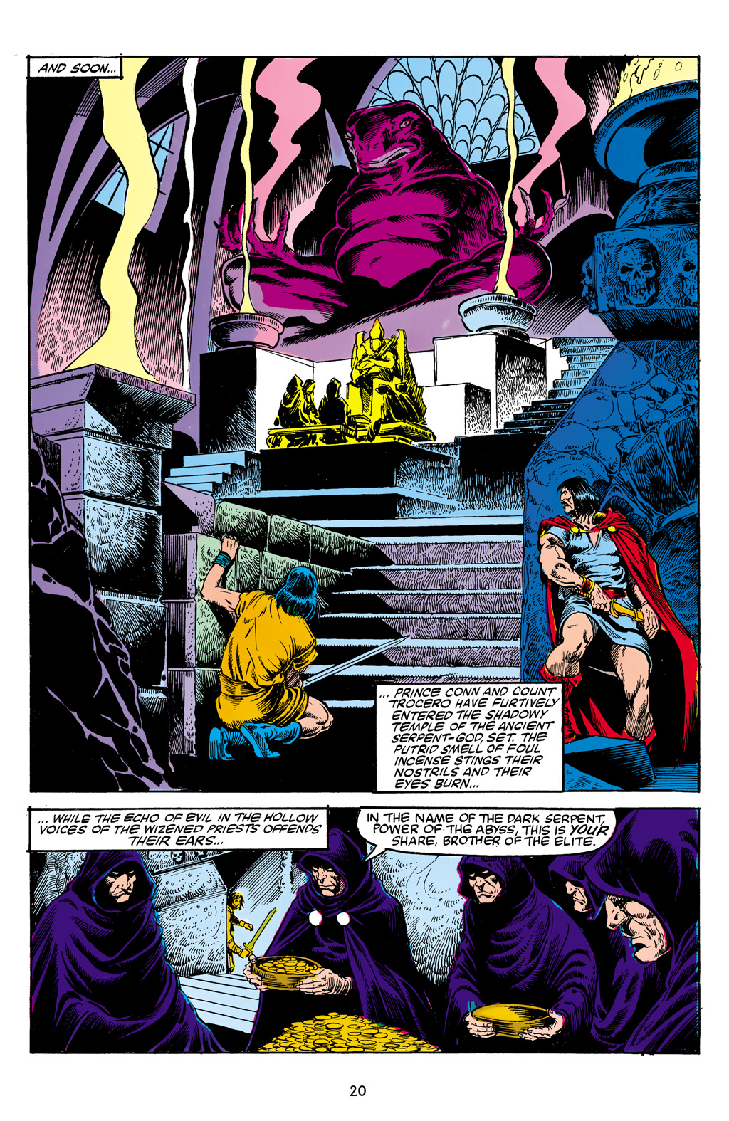 Read online The Chronicles of King Conan comic -  Issue # TPB 4 (Part 1) - 21