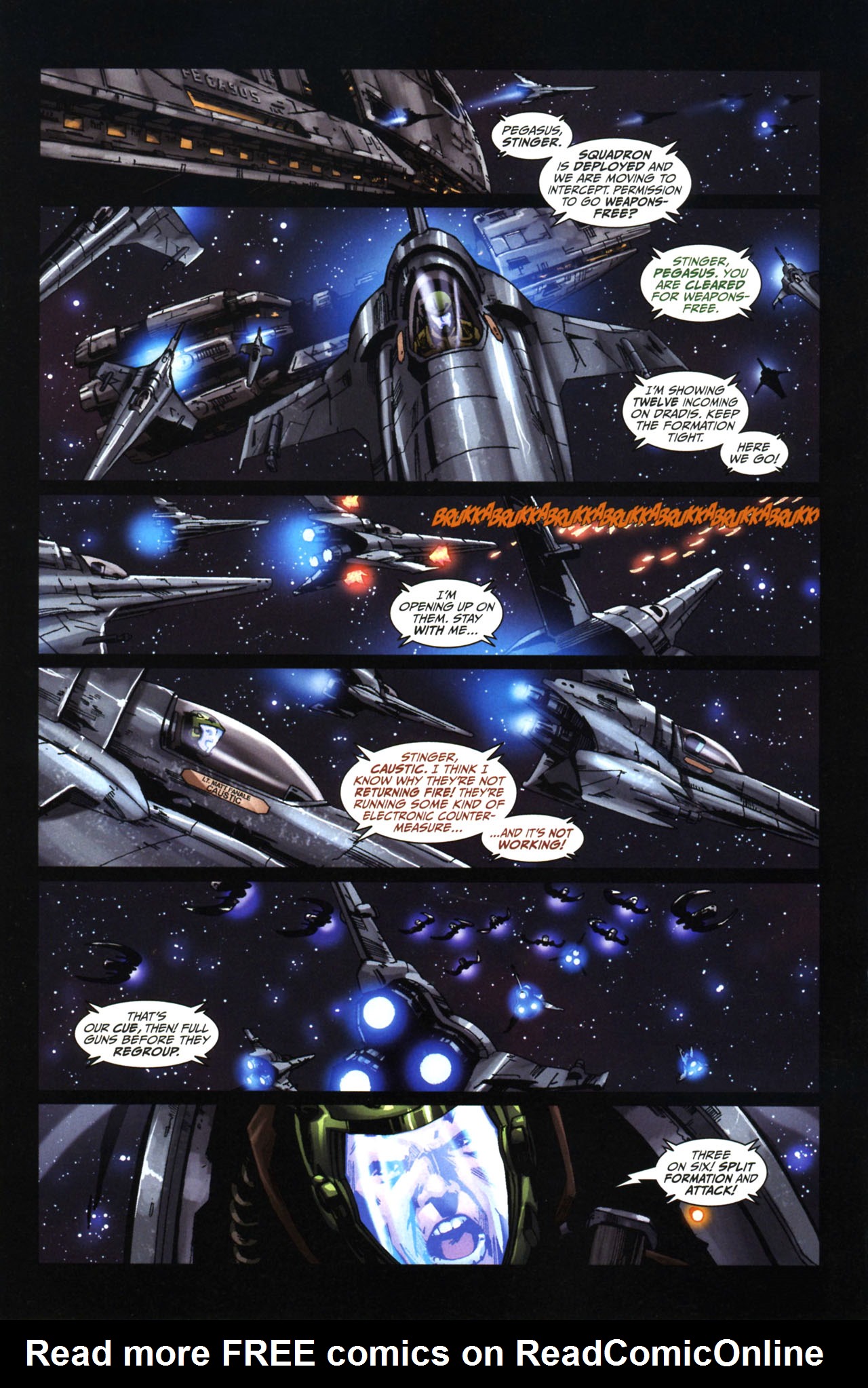 Read online Battlestar Galactica: Pegasus comic -  Issue # Full - 18