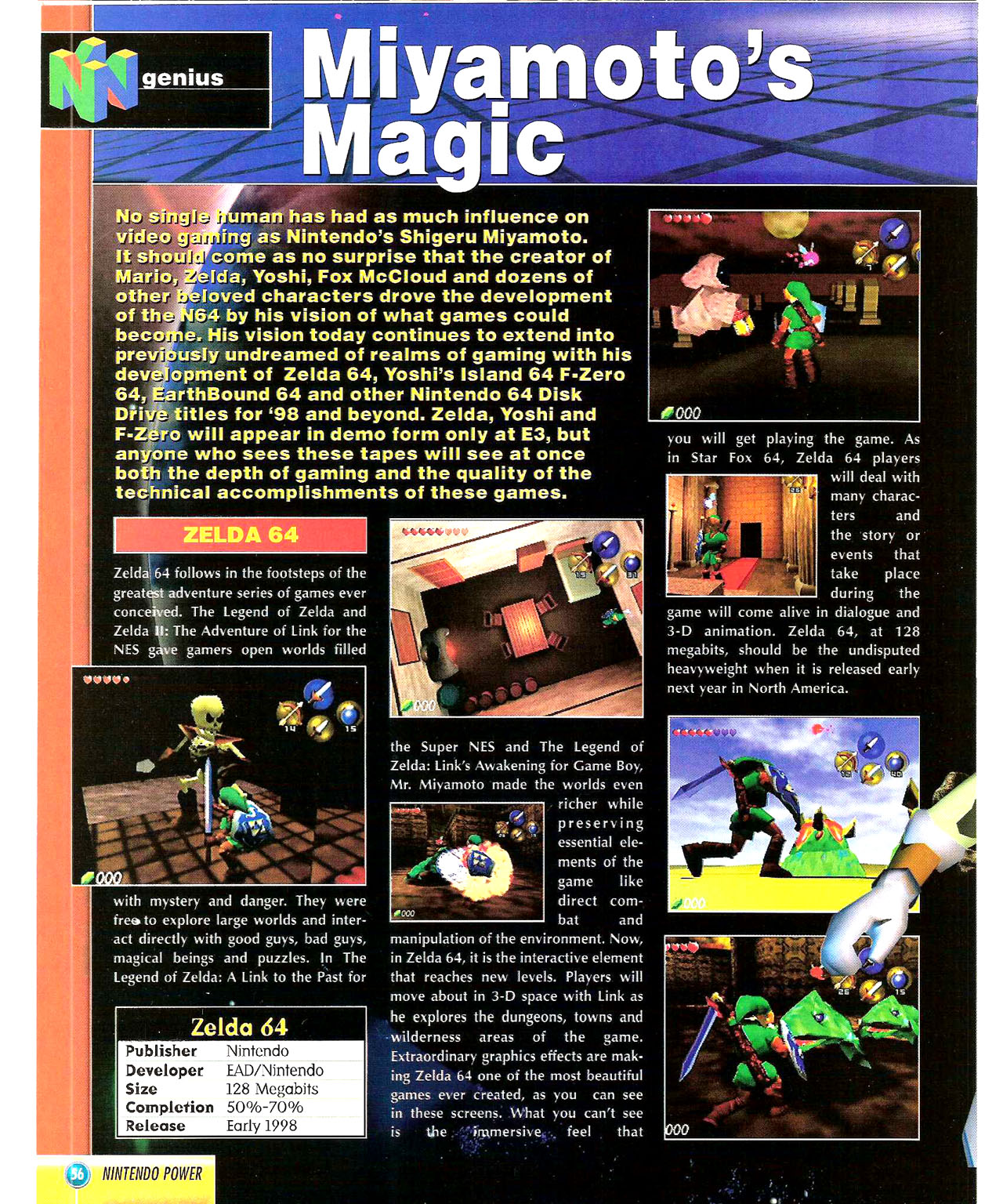 Read online Nintendo Power comic -  Issue #98 - 62