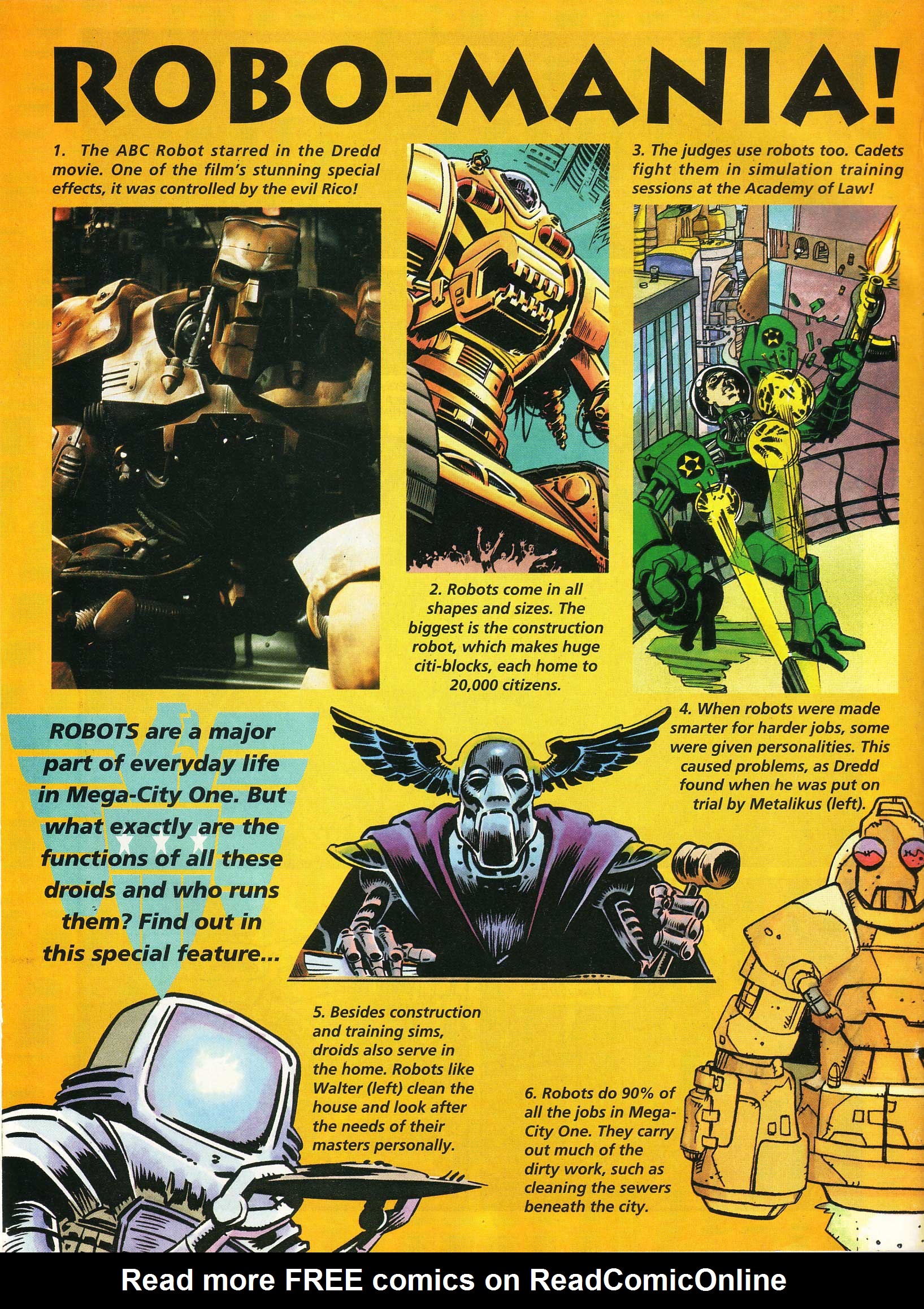 Read online Judge Dredd Lawman of the Future comic -  Issue #7 - 16