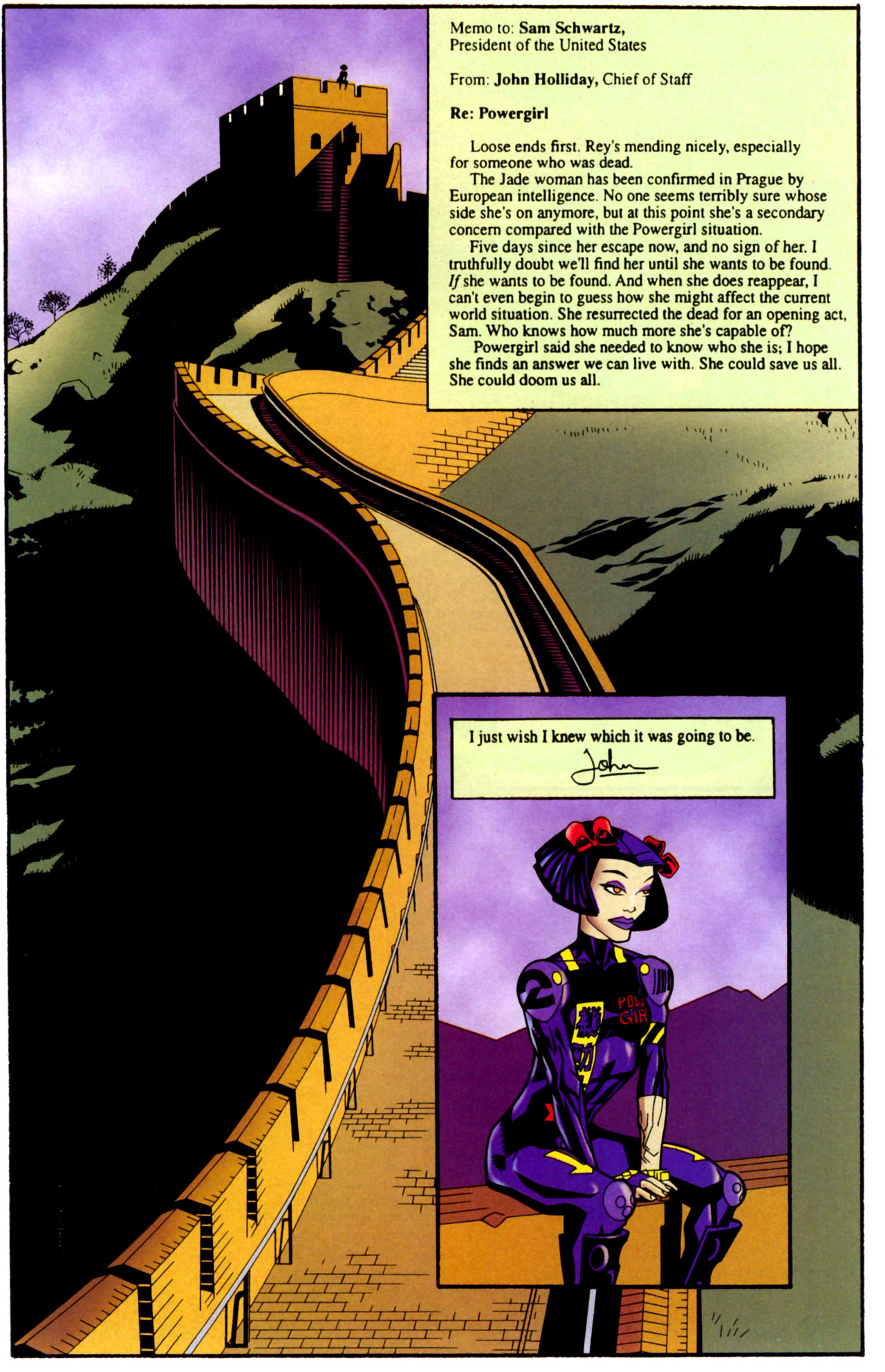 Read online Tangent Comics/ Powergirl comic -  Issue # Full - 22