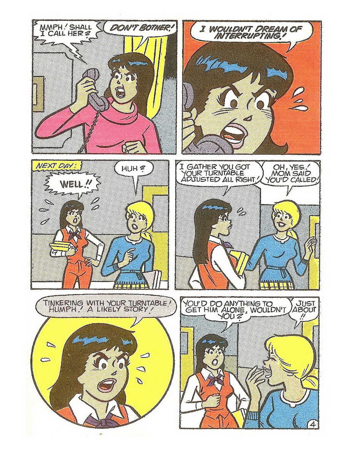 Read online Betty and Veronica Digest Magazine comic -  Issue #29 - 168