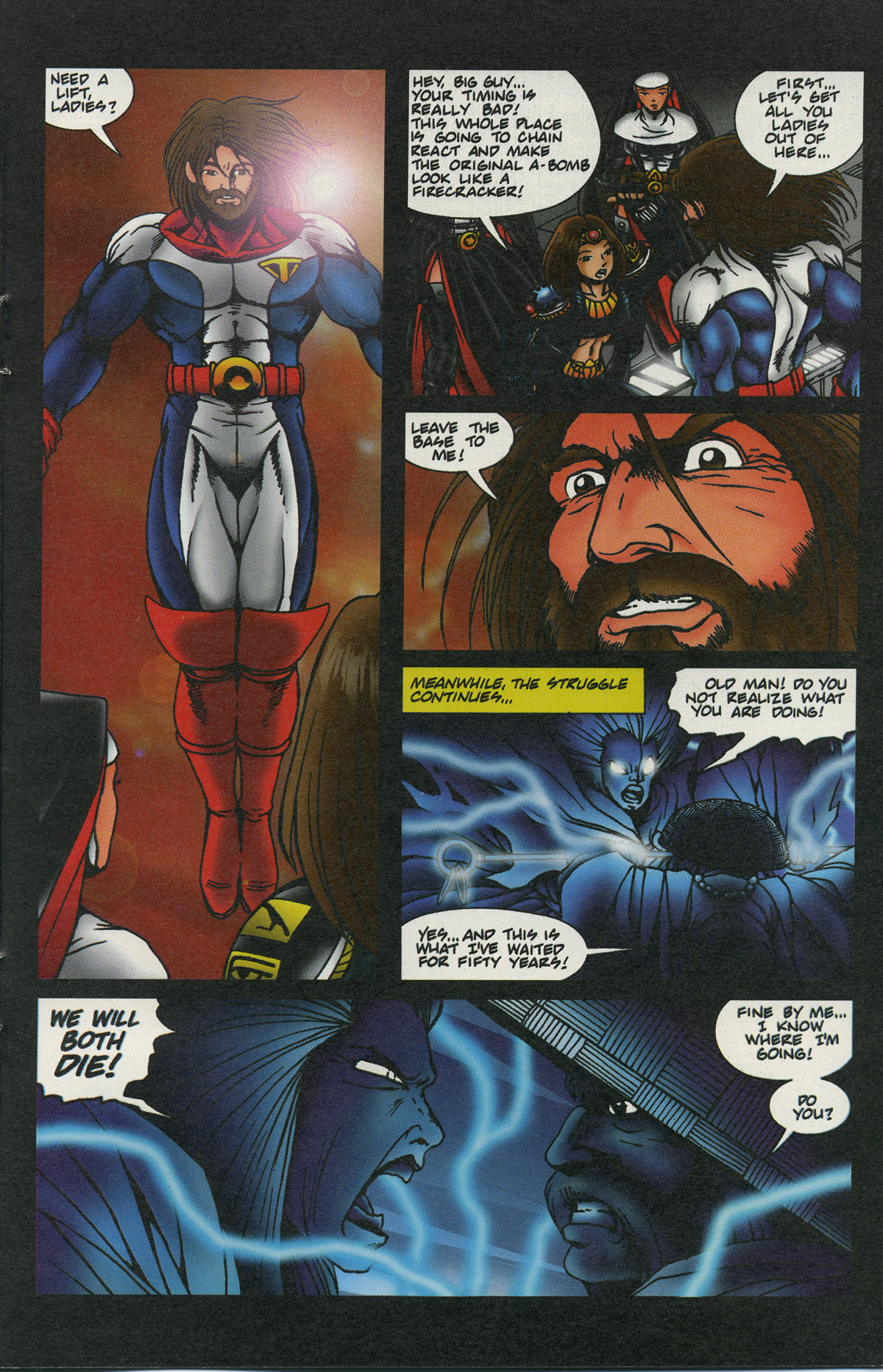 Read online Warrior Nun Areala: Rituals comic -  Issue #6 - 22