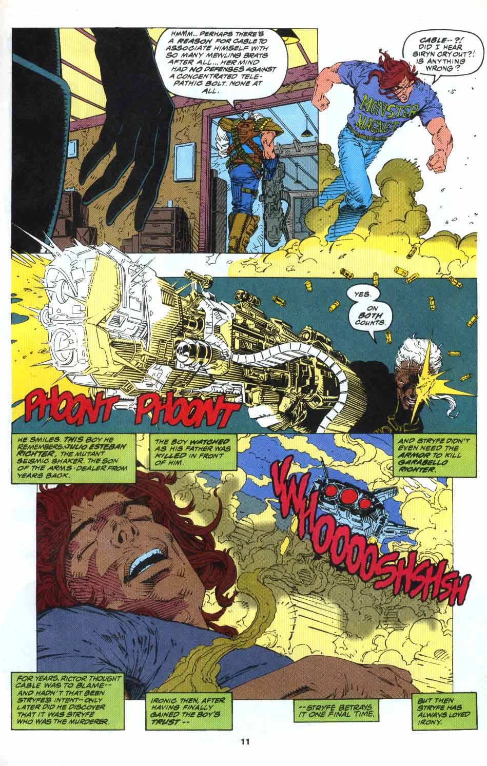 Read online Cable (1993) comic -  Issue #7 - 12