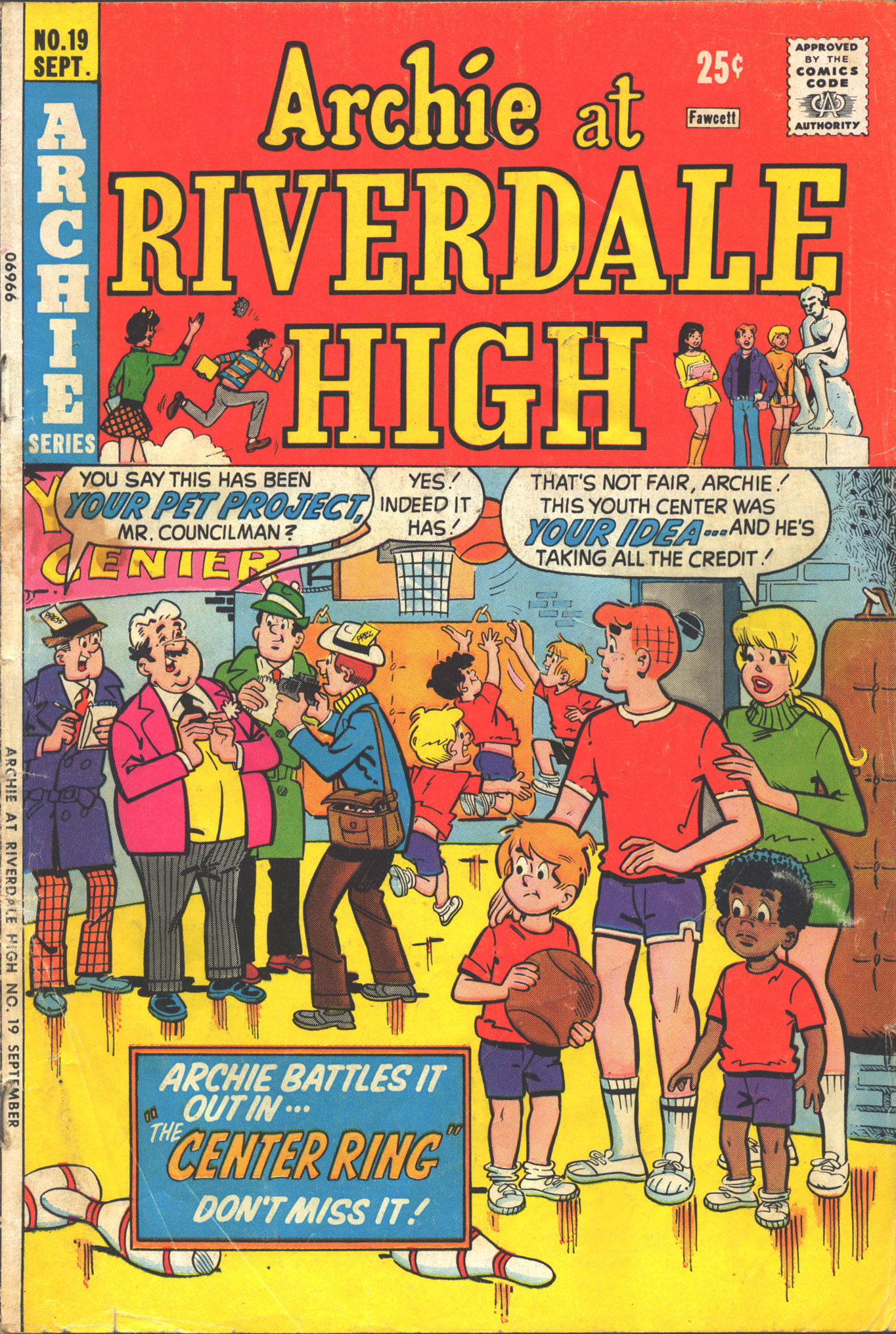 Read online Archie at Riverdale High (1972) comic -  Issue #19 - 1