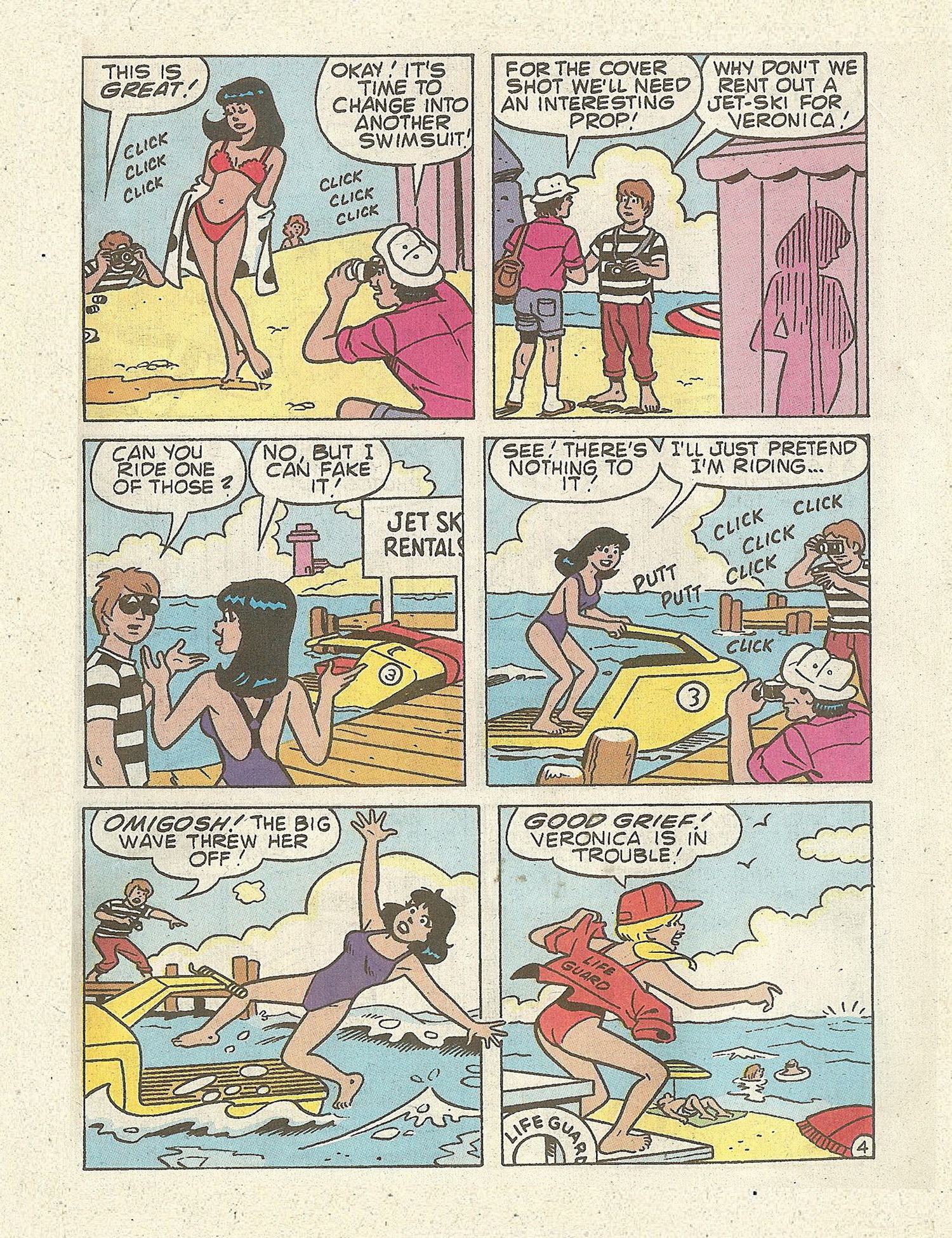 Read online Betty and Veronica Digest Magazine comic -  Issue #70 - 95
