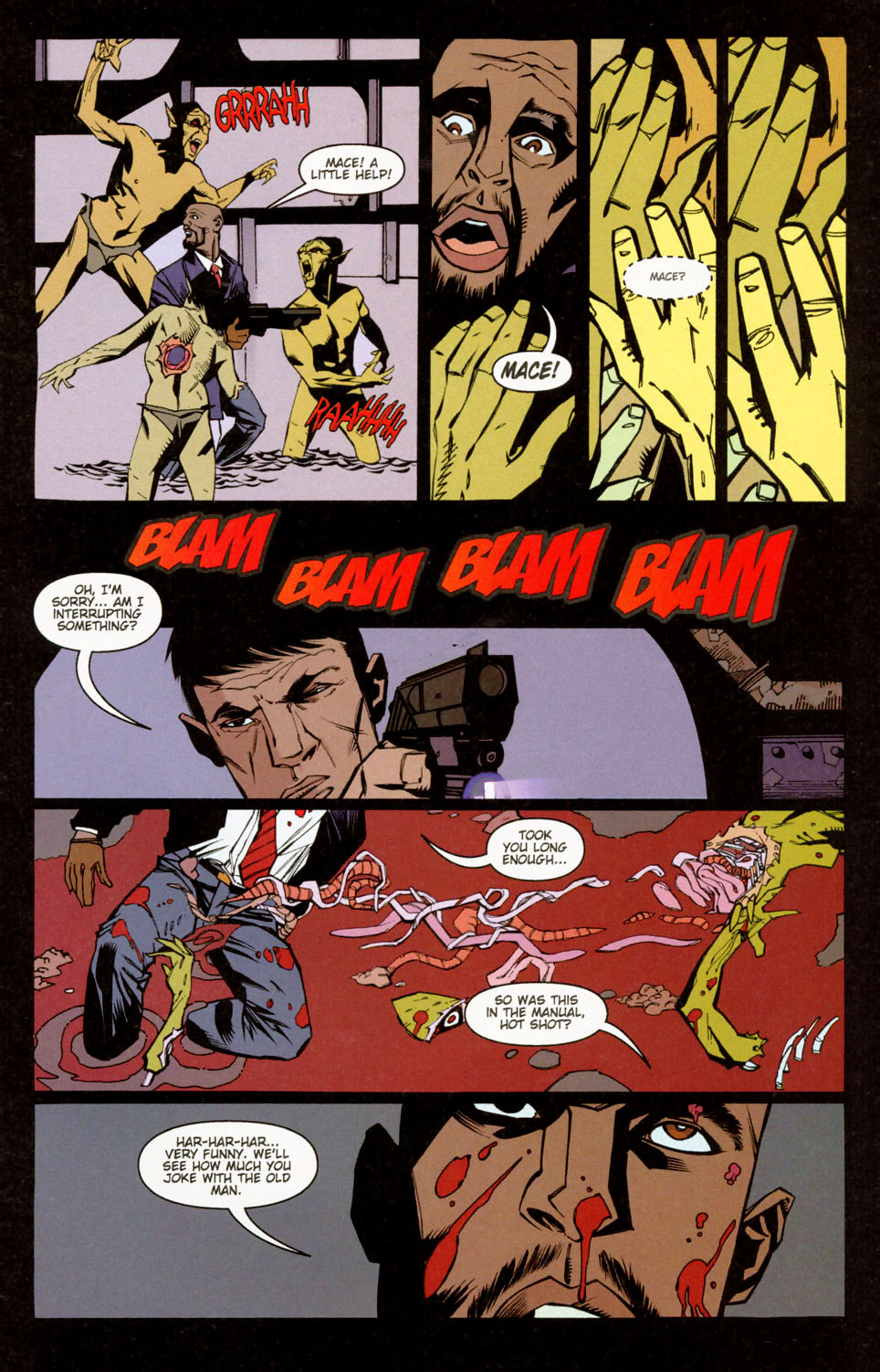Read online Nightfall: The Black Chronicles comic -  Issue #1 - 14
