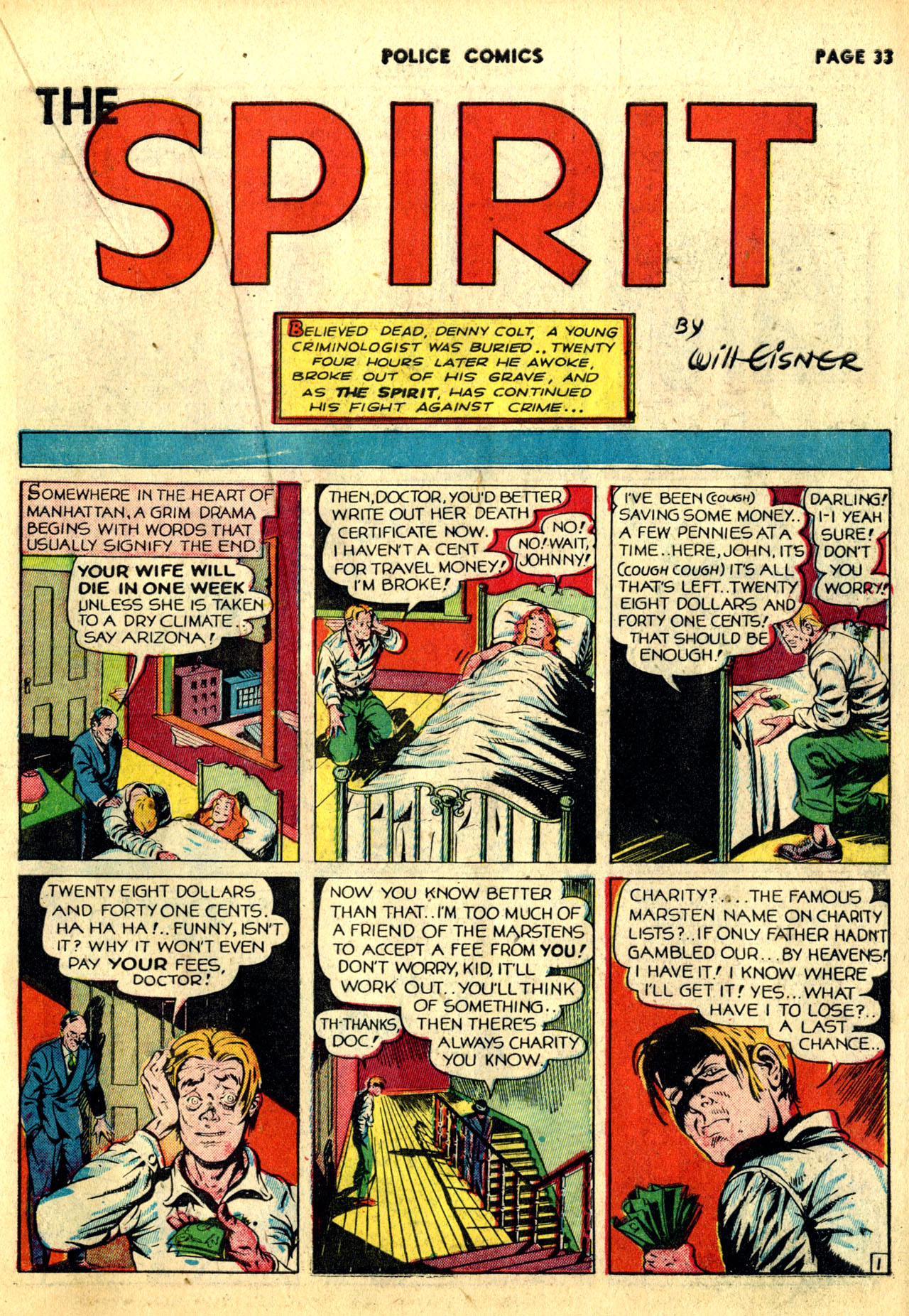 Read online Police Comics comic -  Issue #13 - 35