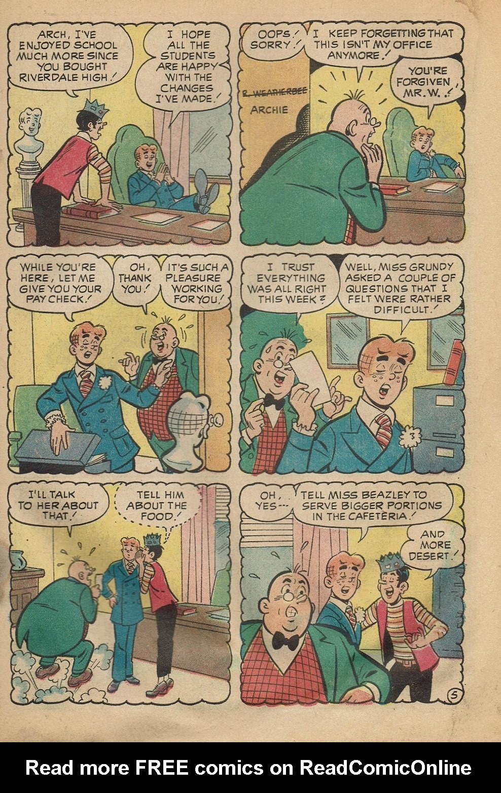 Read online Pep Comics comic -  Issue #264 - 7