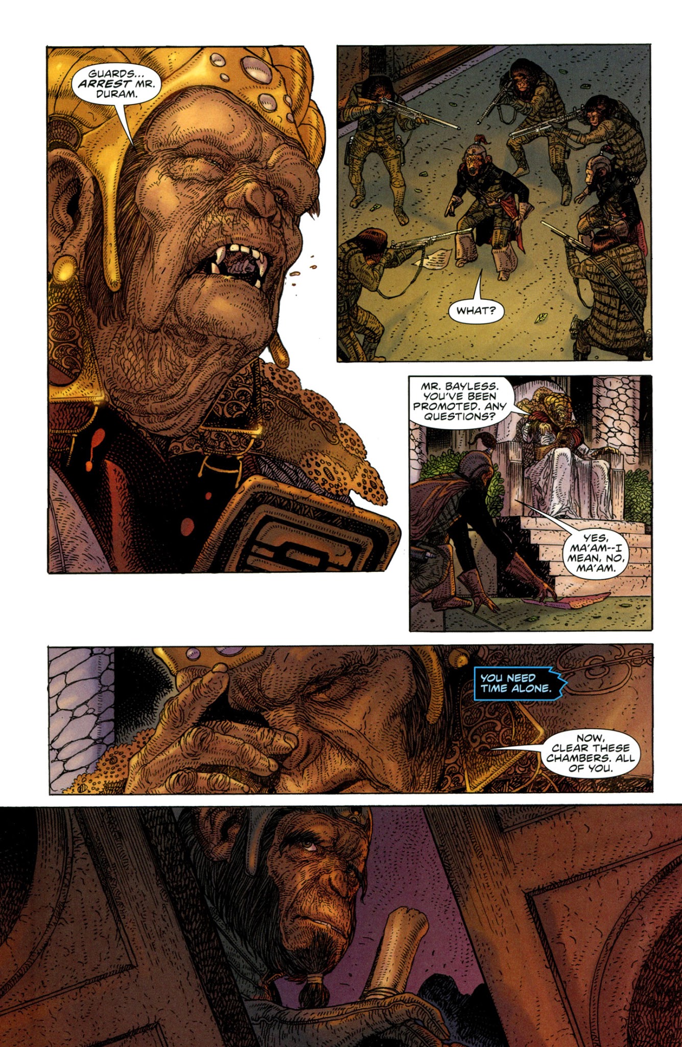 Read online Planet of the Apes (2011) comic -  Issue #16 - 5