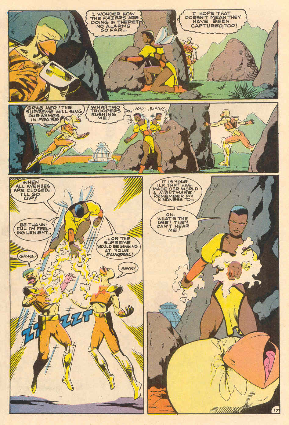 Read online Faze One Fazers comic -  Issue #3 - 19