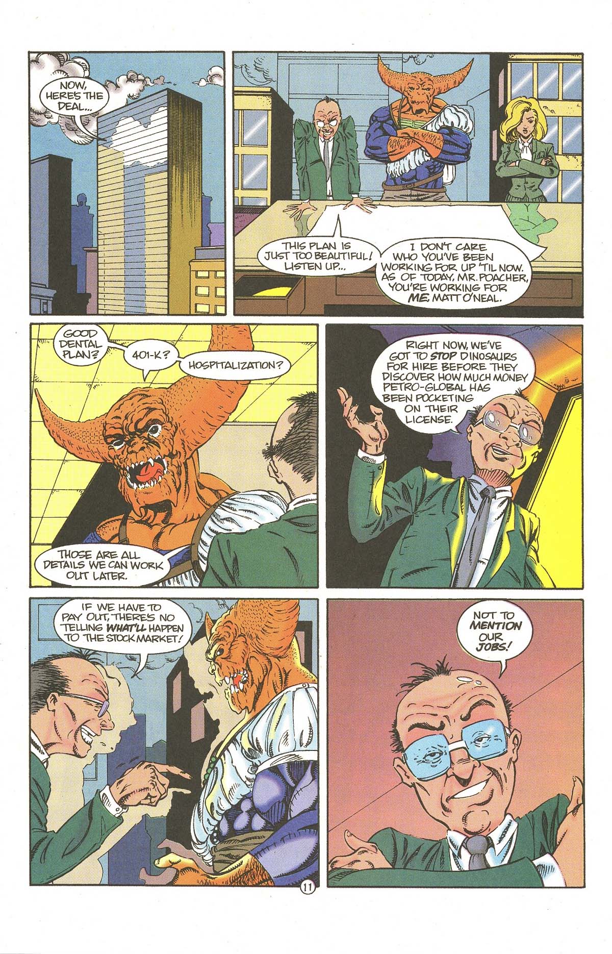 Read online Dinosaurs For Hire comic -  Issue #5 - 15