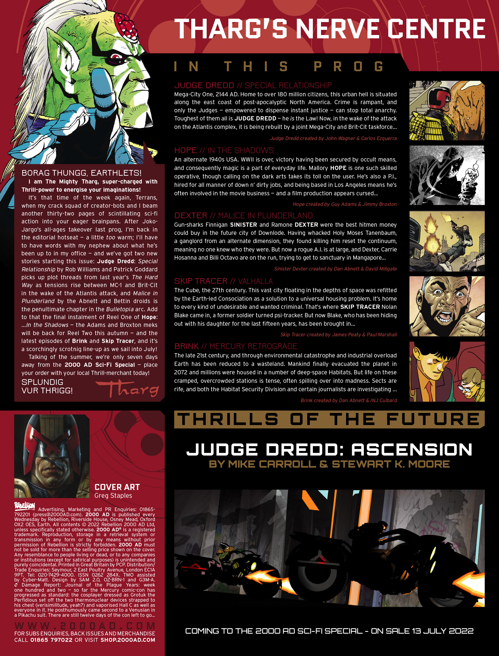 Read online 2000 AD comic -  Issue #2289 - 2