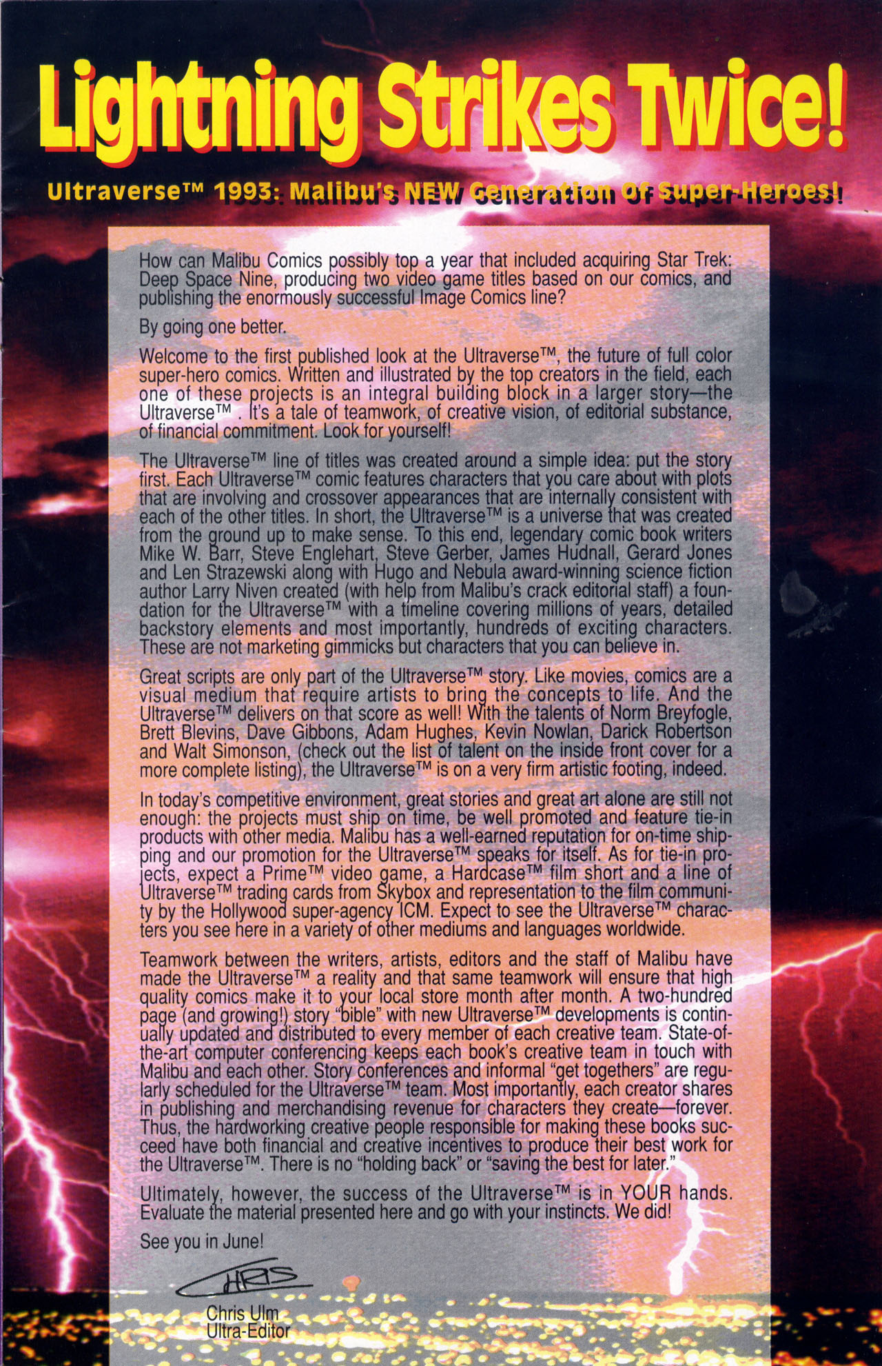 Read online Ultraverse comic -  Issue # Full - 5