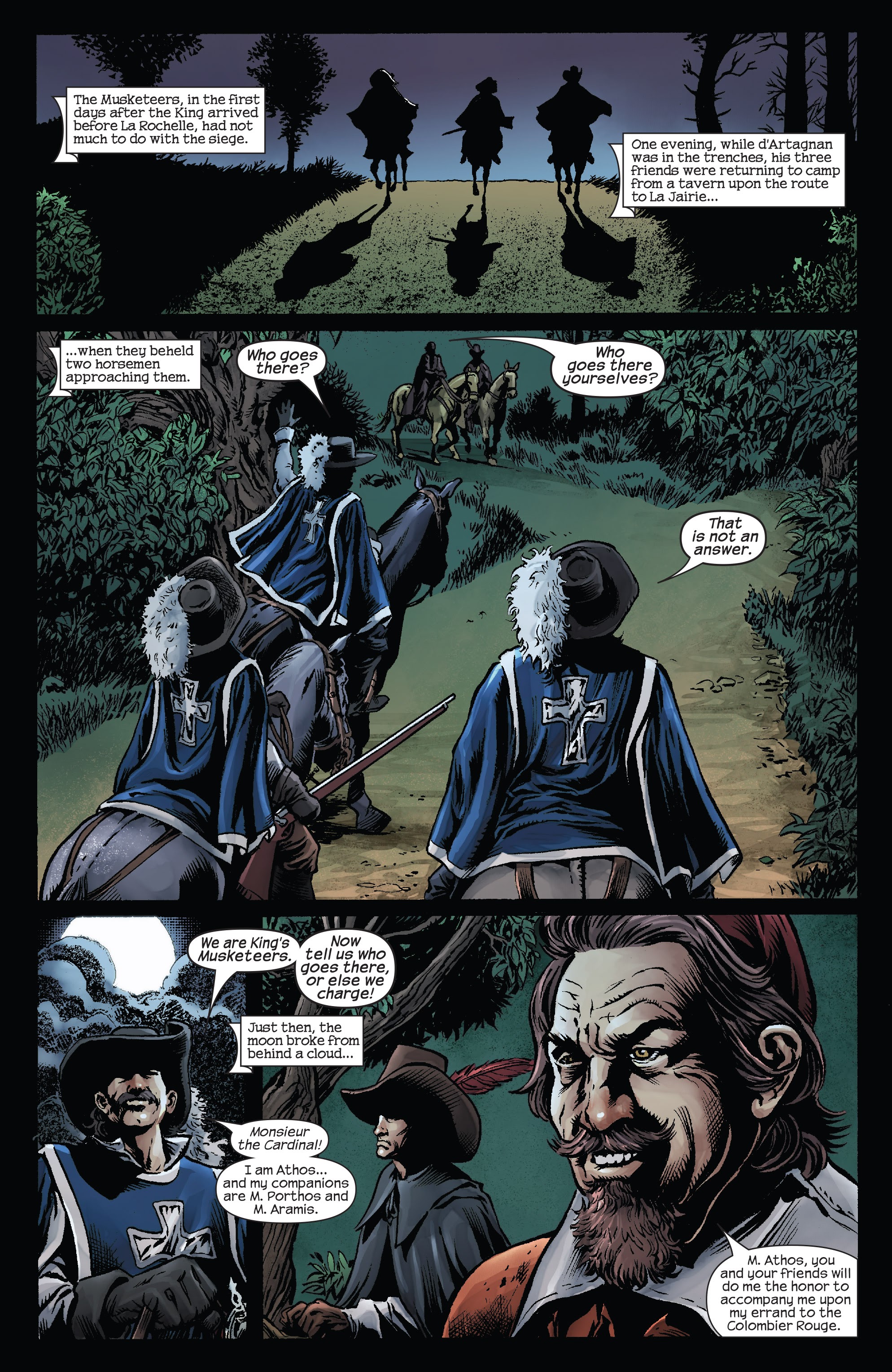 Read online Marvel Illustrated: The Three Musketeers comic -  Issue #5 - 3