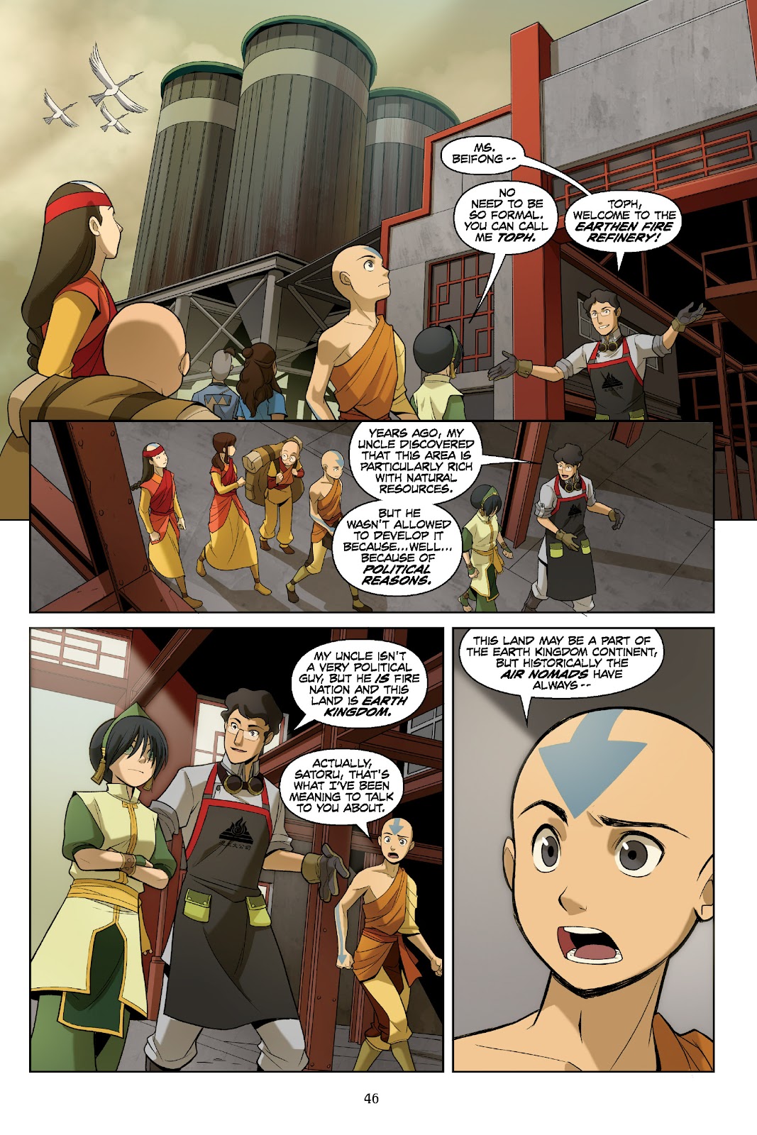 Nickelodeon Avatar: The Last Airbender - The Rift issue Omnibus (Part 1) - Page 46