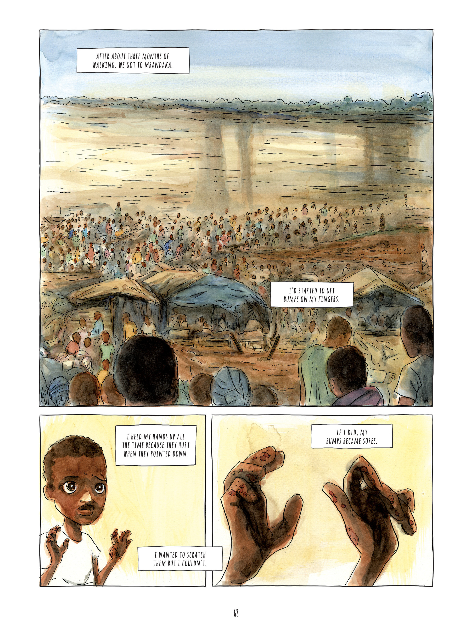 Read online Alice on the Run: One Child's Journey Through the Rwandan Civil War comic -  Issue # TPB - 67