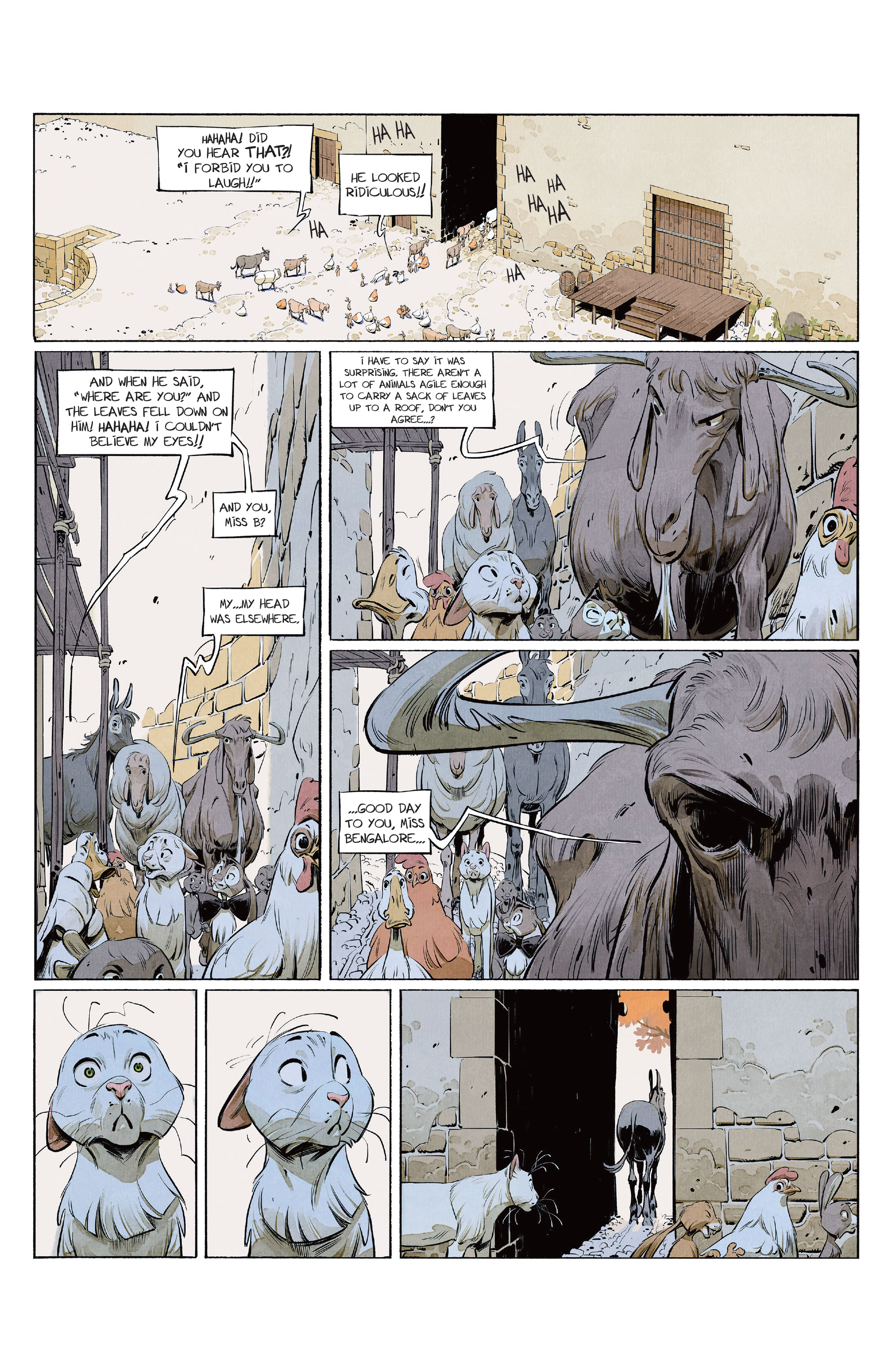 Read online Animal Castle comic -  Issue #3 - 22