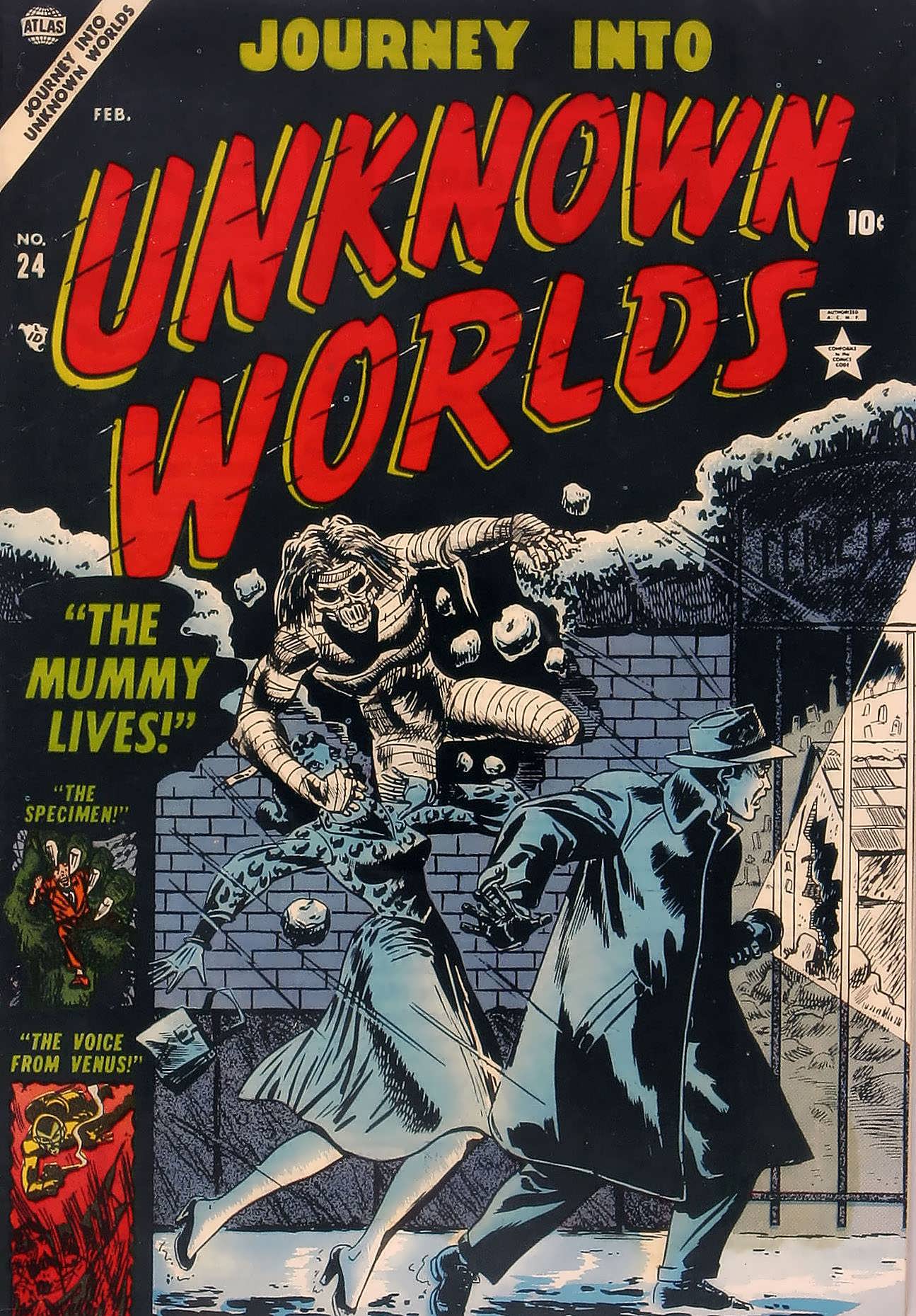 Read online Journey Into Unknown Worlds comic -  Issue #24 - 1