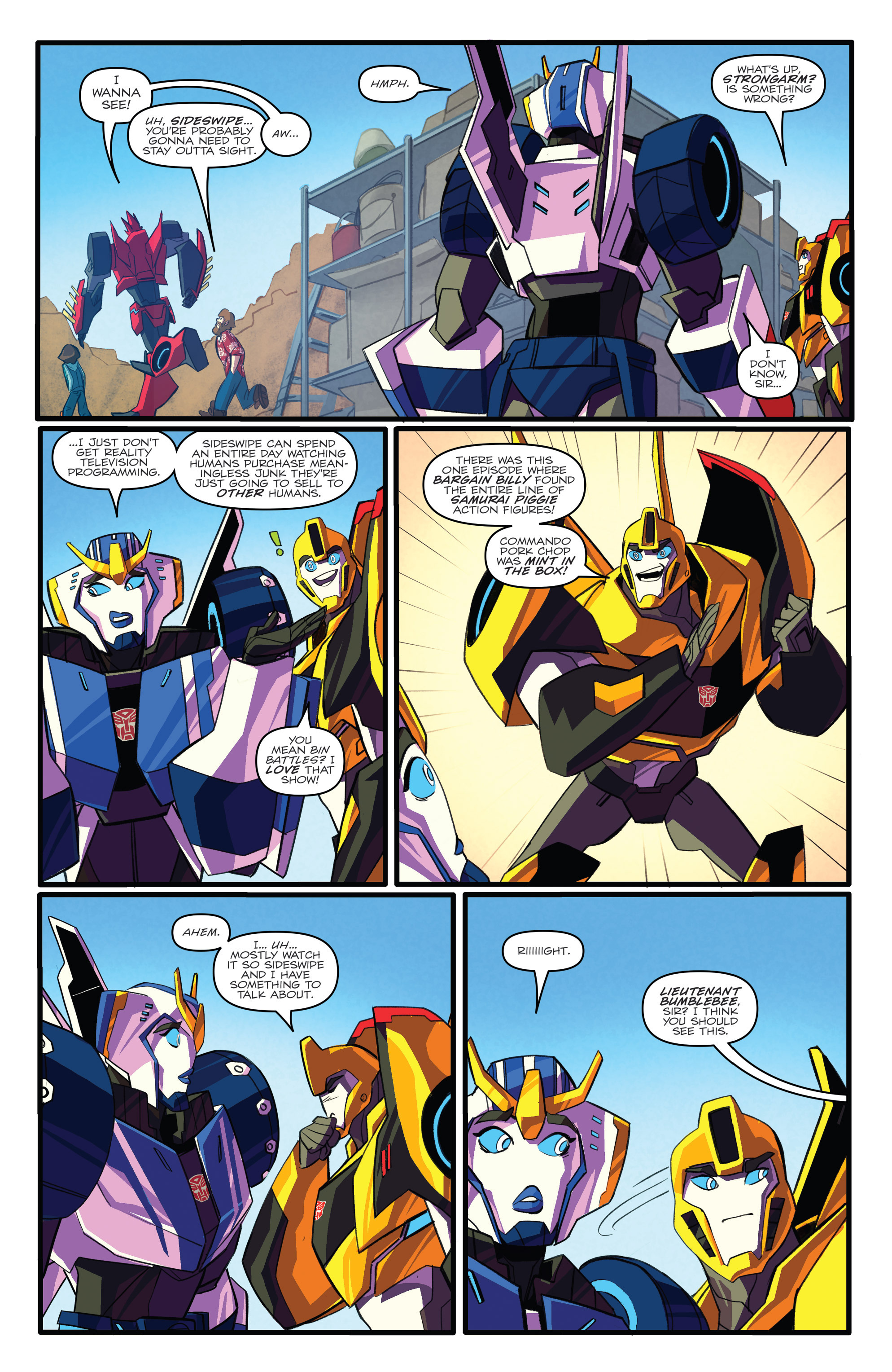 Read online Transformers: Robots In Disguise (2015) comic -  Issue #3 - 6