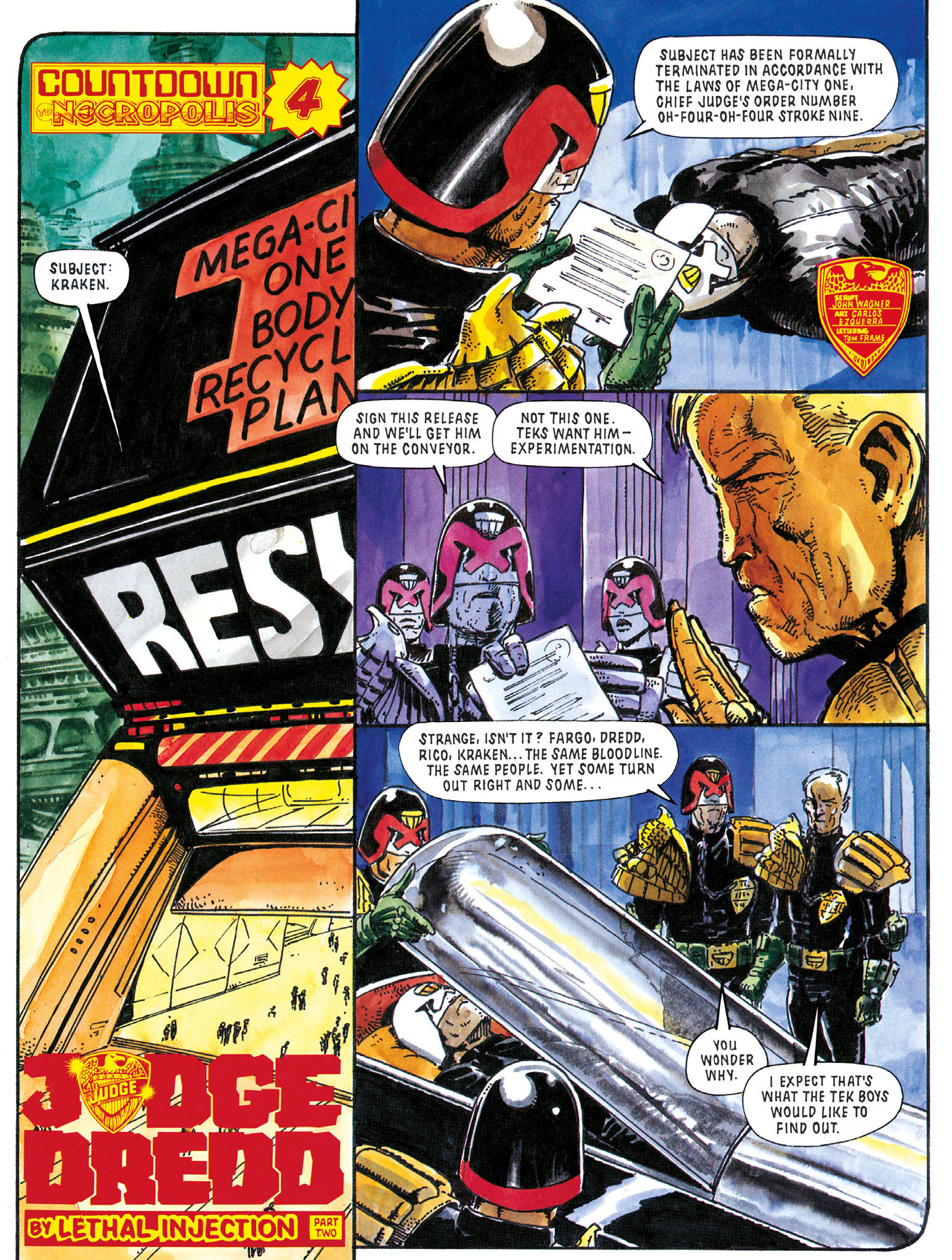 Read online Essential Judge Dredd: Necropolis comic -  Issue # TPB (Part 1) - 13