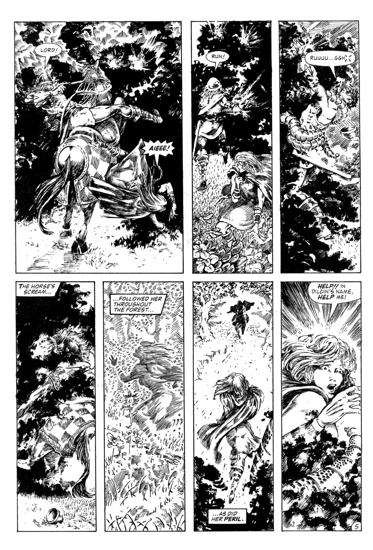 Read online Earthlore: Reign of the Dragon Lord comic -  Issue #1 - 7