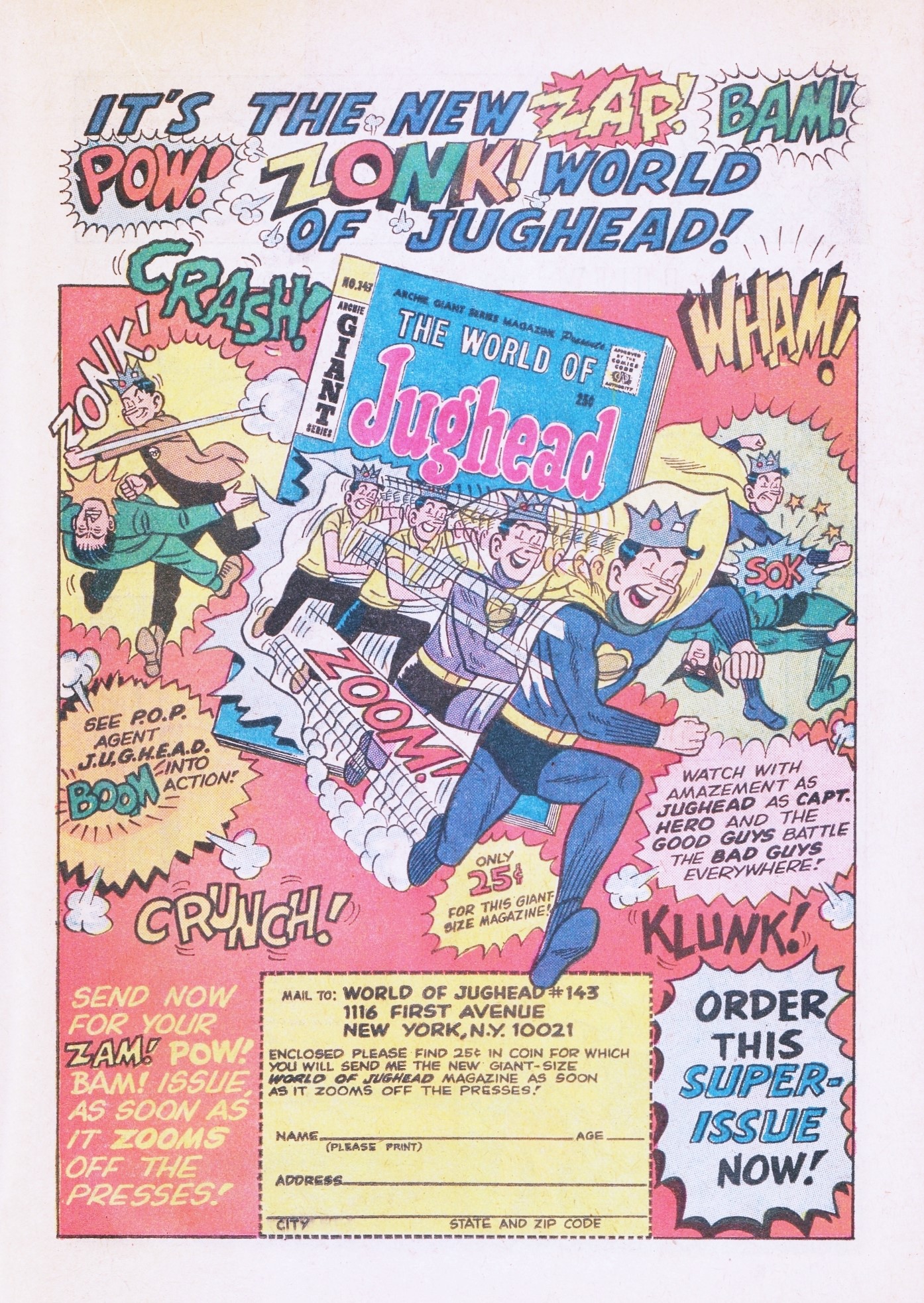 Read online Pep Comics comic -  Issue #198 - 19