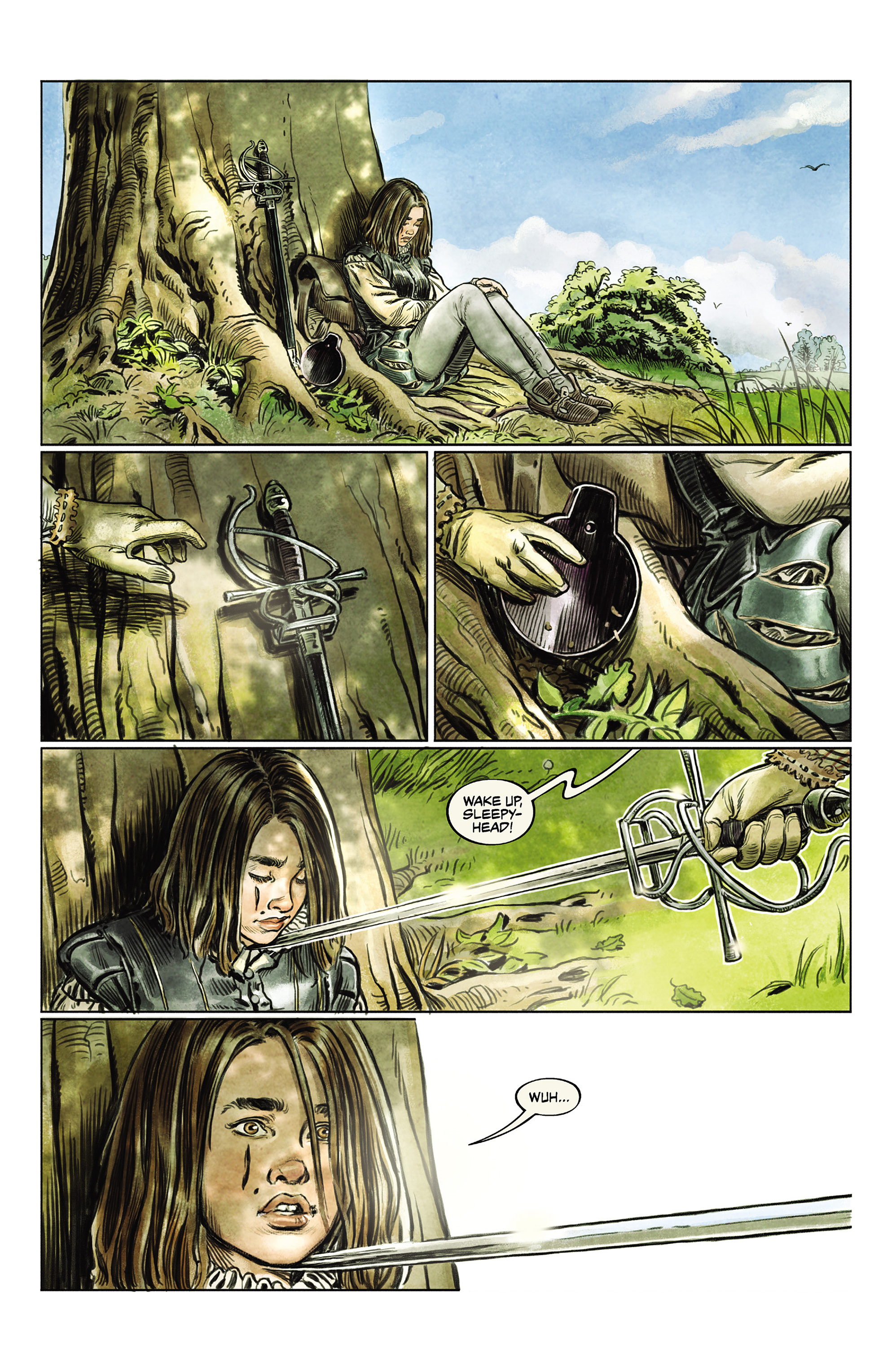 Read online The Shadow Glass comic -  Issue #5 - 7