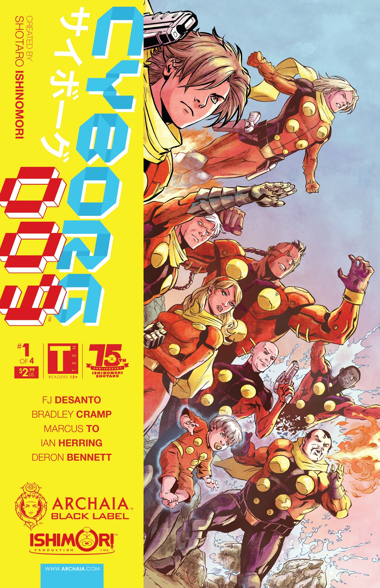 Read online Cyborg 009 comic -  Issue #1 - 1