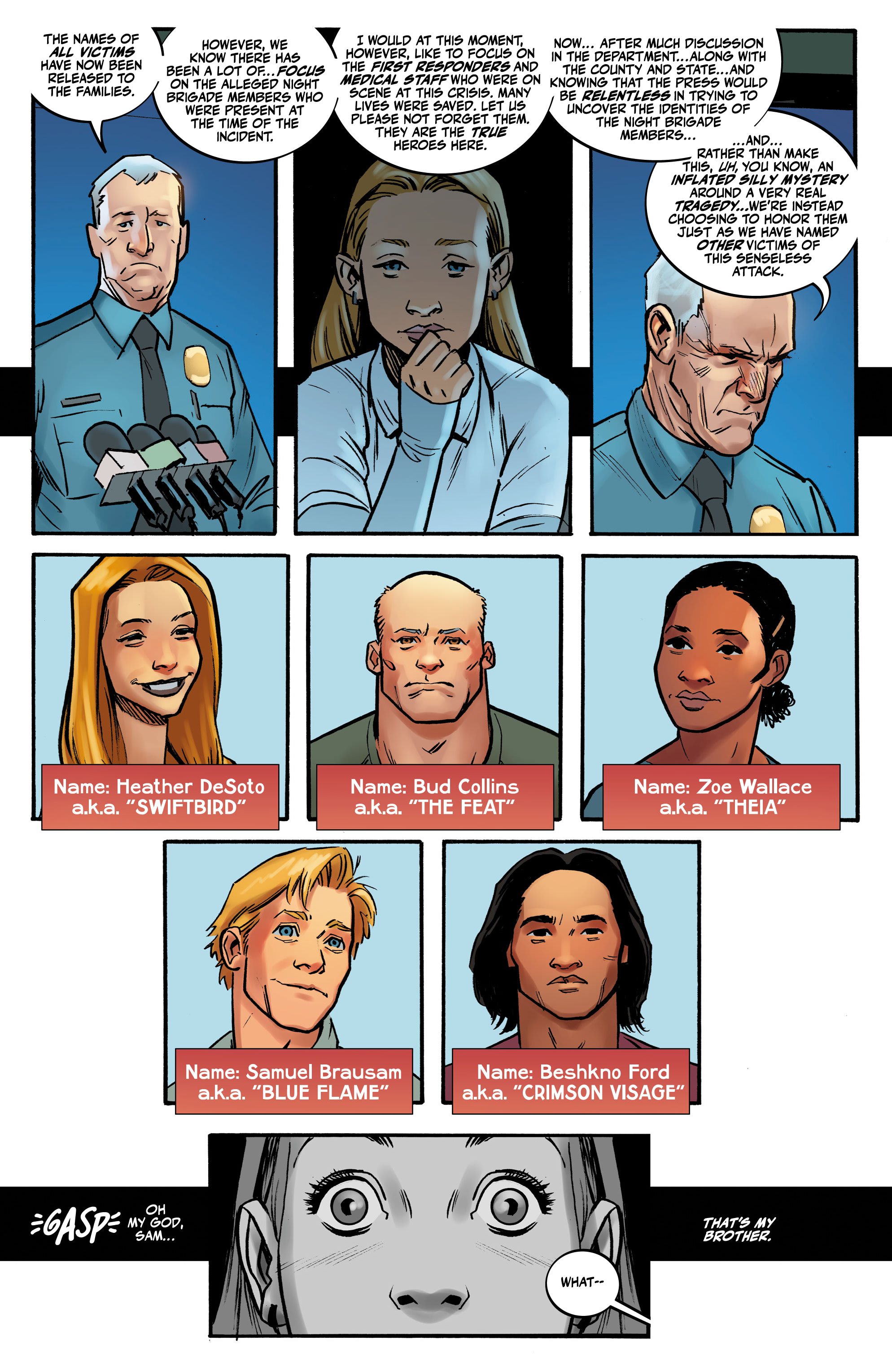 Read online The Blue Flame comic -  Issue #2 - 15