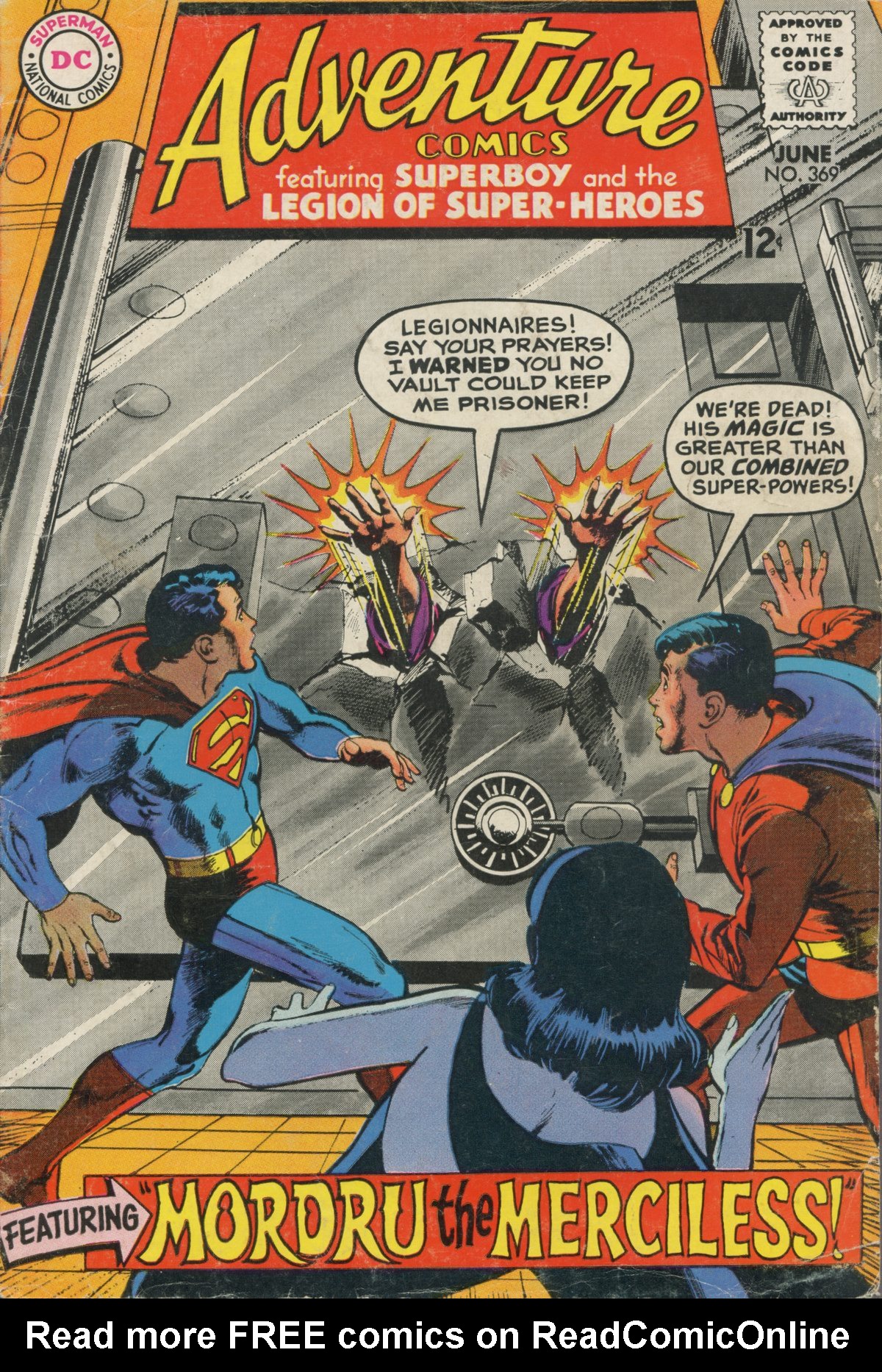 Read online Adventure Comics (1938) comic -  Issue #369 - 1