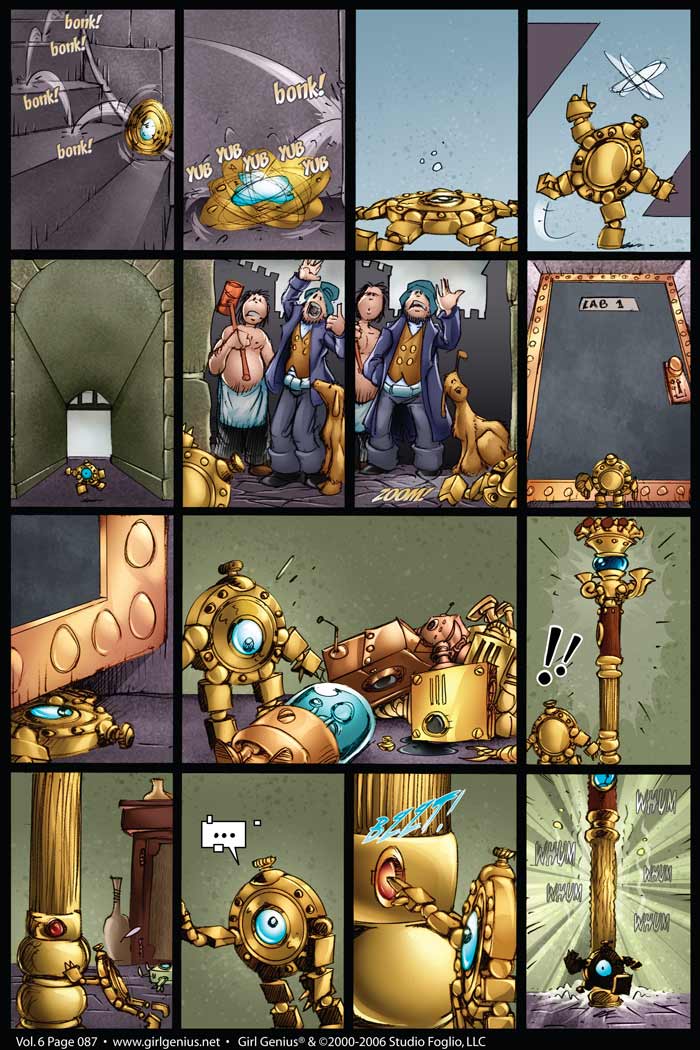 Read online Girl Genius (2002) comic -  Issue #6 - 88