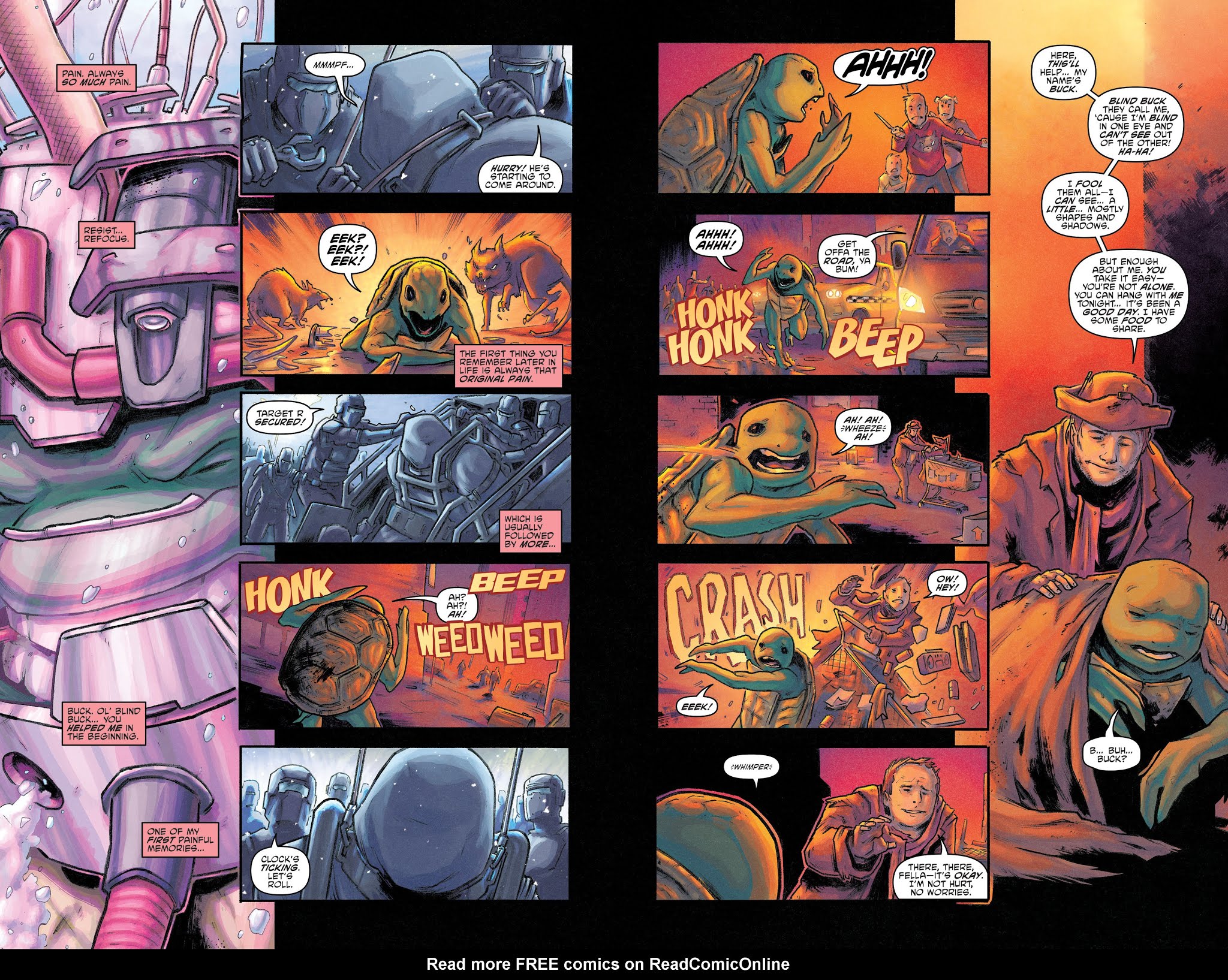 Read online Teenage Mutant Ninja Turtles: Macro-Series comic -  Issue #4 - 13
