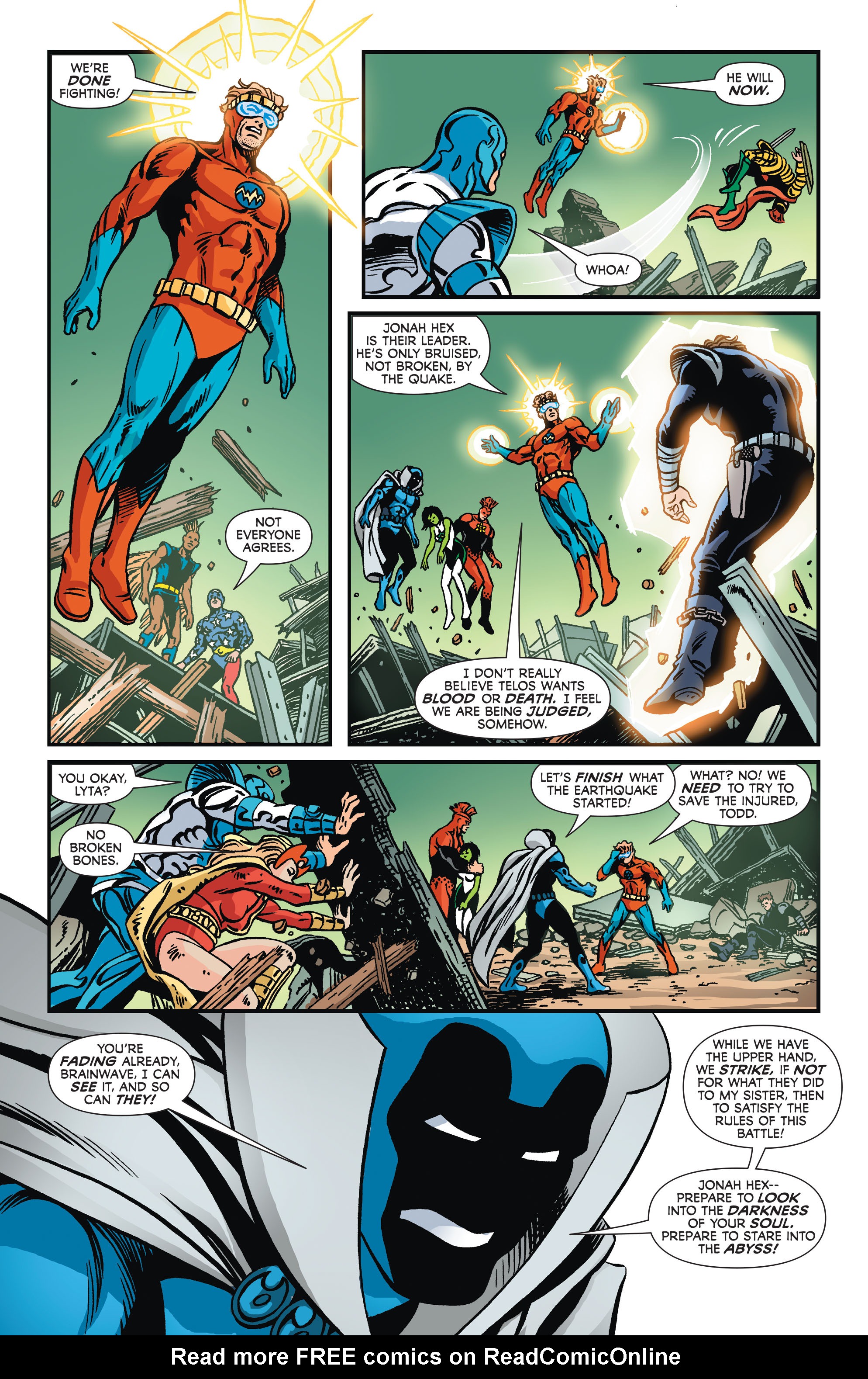 Read online Convergence Infinity Inc. comic -  Issue #2 - 13