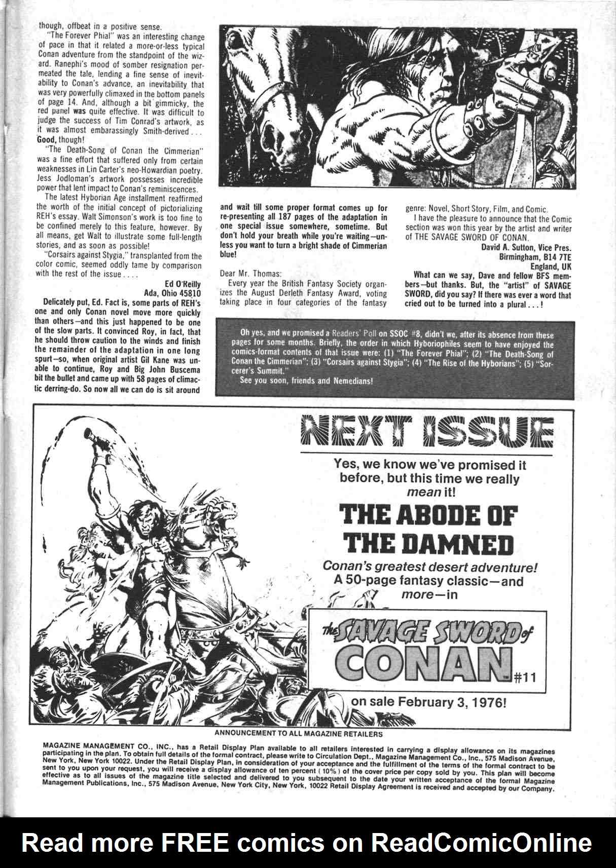 Read online The Savage Sword Of Conan comic -  Issue #10 - 72