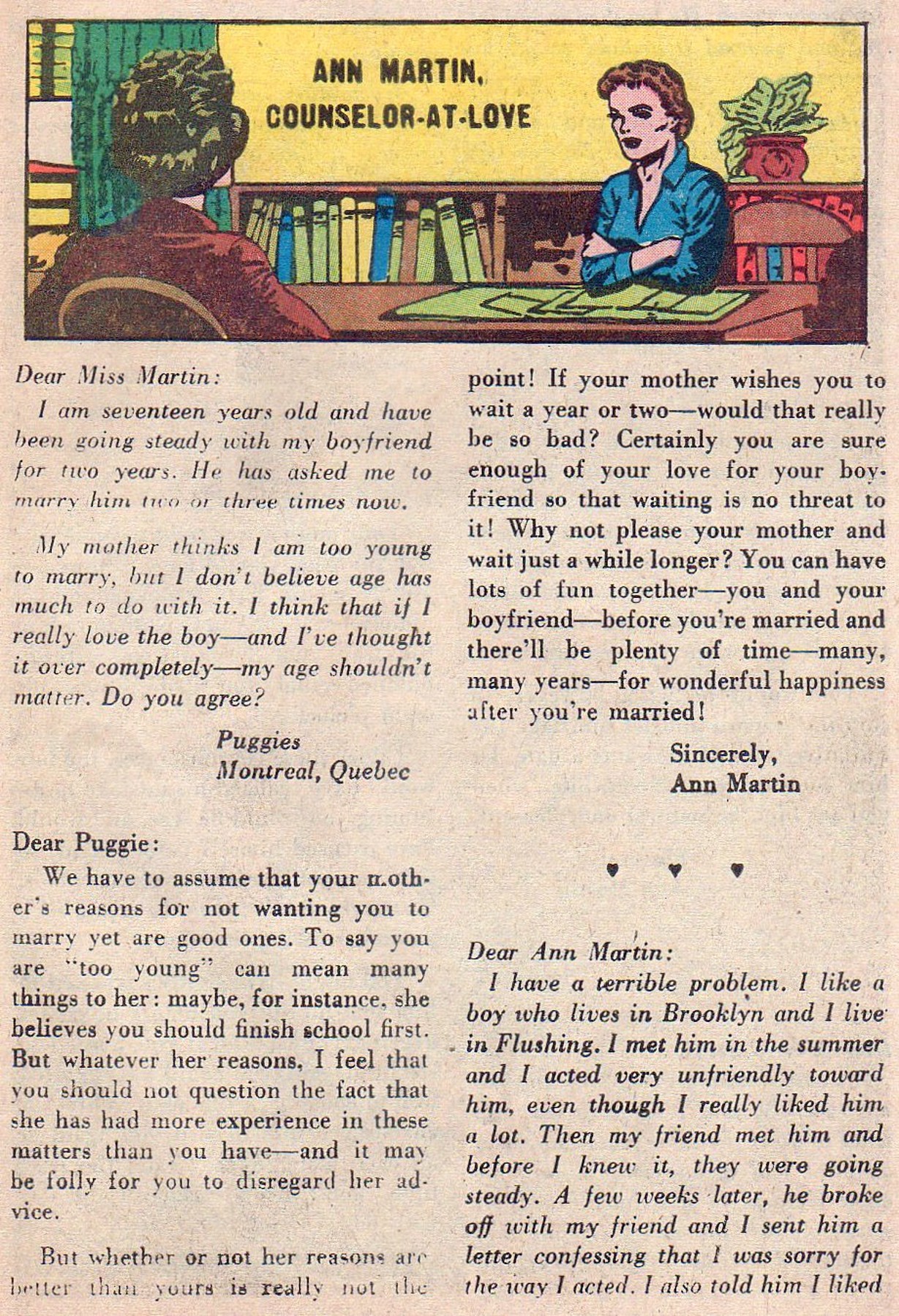 Read online Secret Hearts comic -  Issue #61 - 25