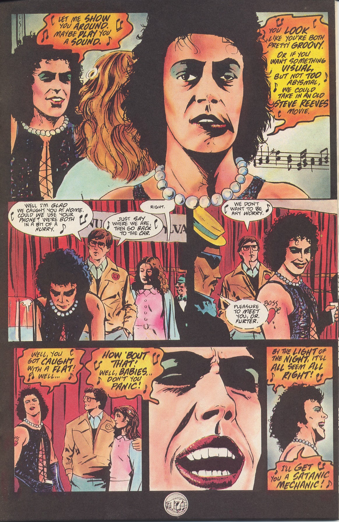 Read online The Rocky Horror Picture Show: The Comic Book comic -  Issue #1 - 19