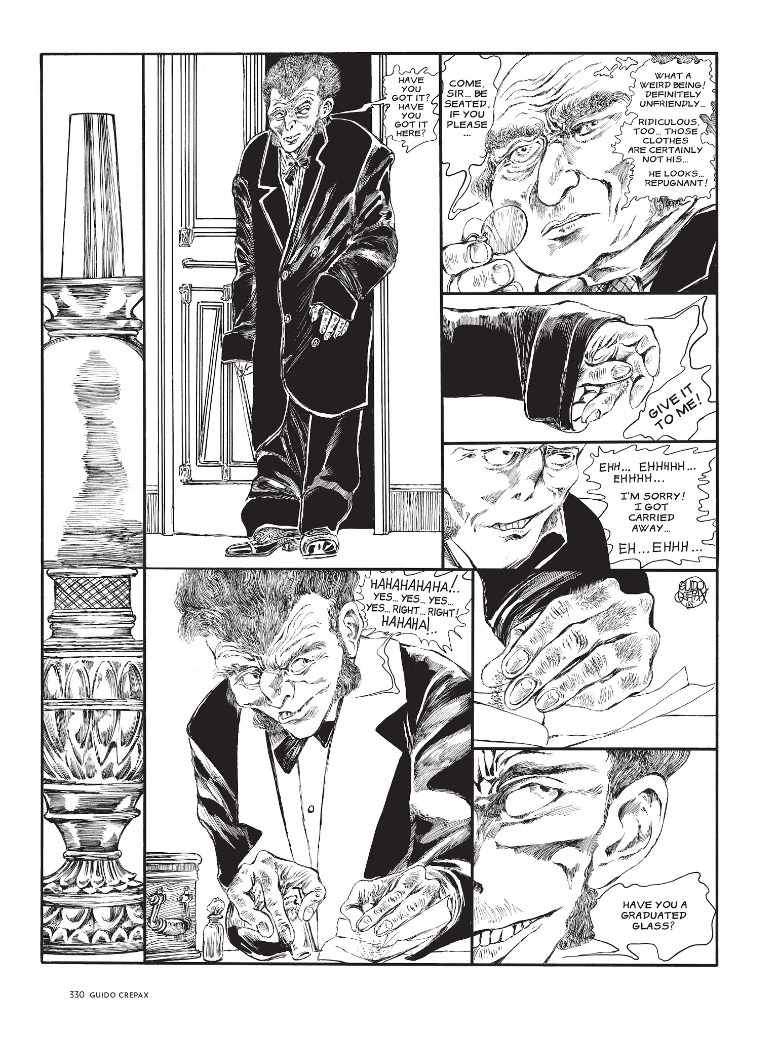 Read online The Complete Crepax comic -  Issue # TPB 3 - 317
