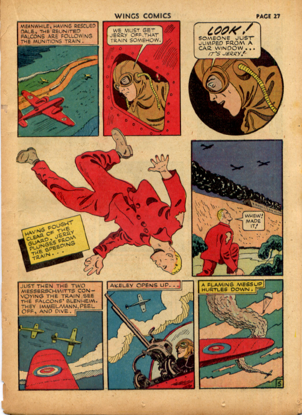 Read online Wings Comics comic -  Issue #16 - 29