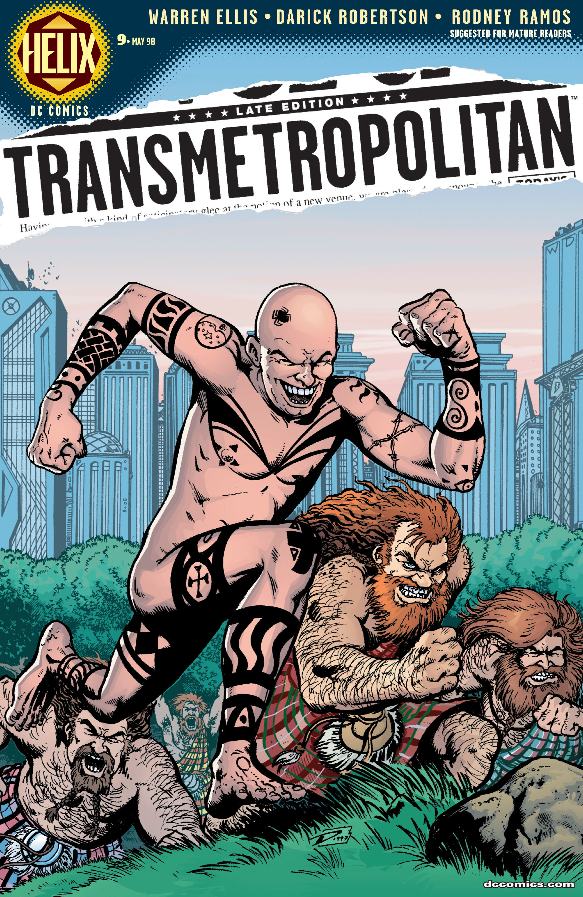 Read online Transmetropolitan comic -  Issue #9 - 1