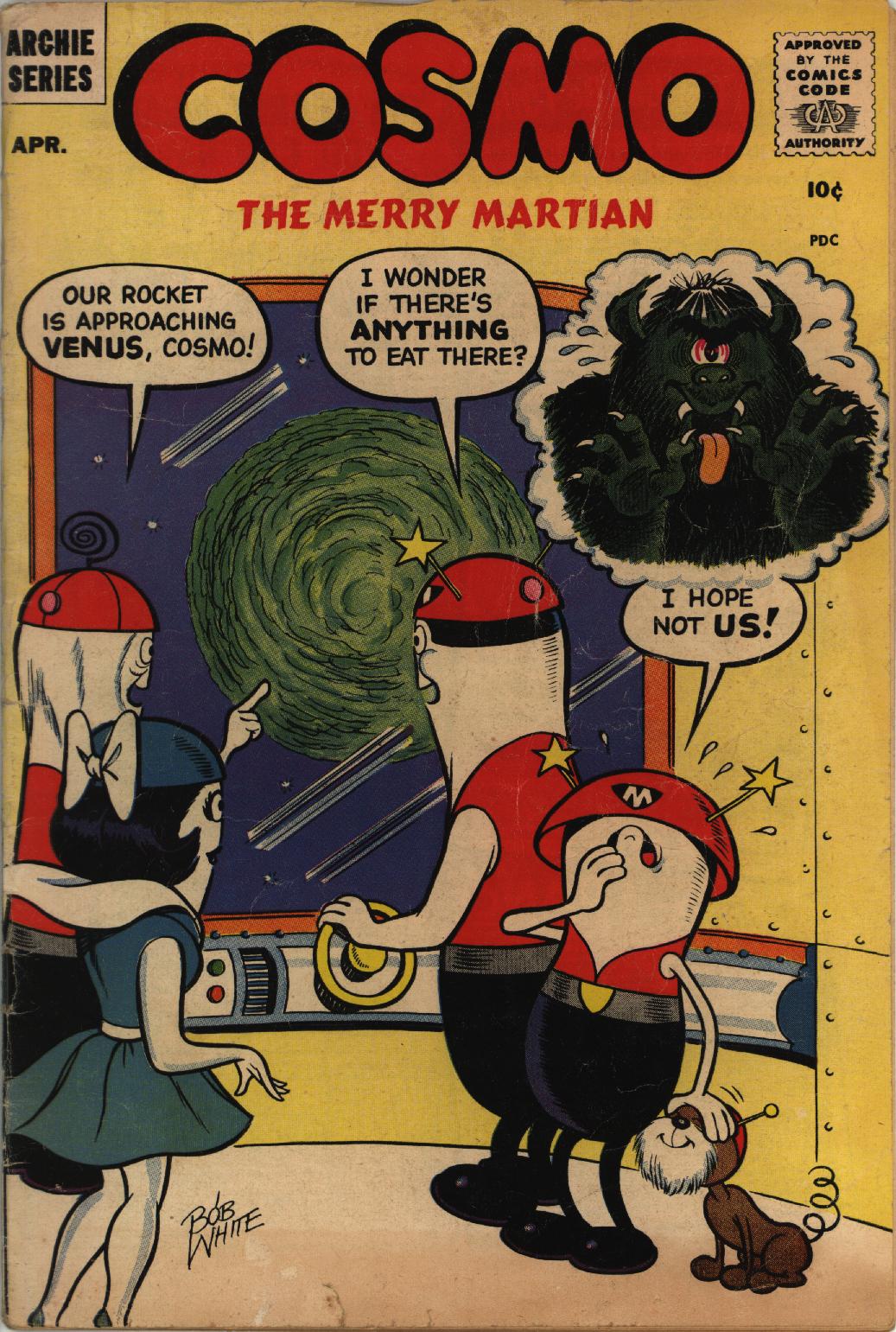 Read online Cosmo the Merry Martian comic -  Issue #3 - 1