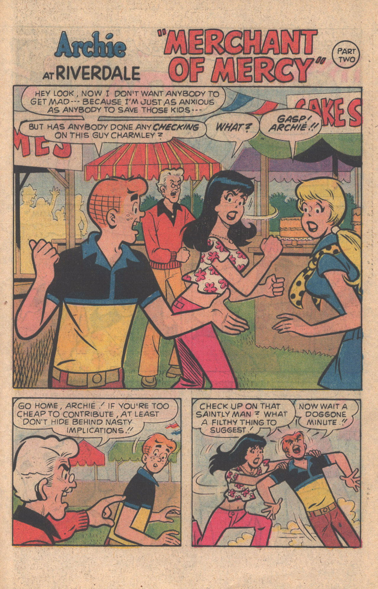 Read online Archie at Riverdale High (1972) comic -  Issue #29 - 29