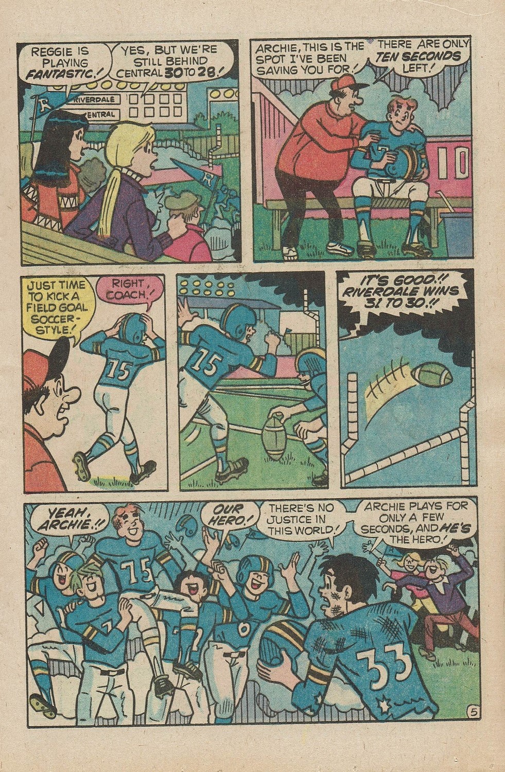 Read online Reggie and Me (1966) comic -  Issue #112 - 17
