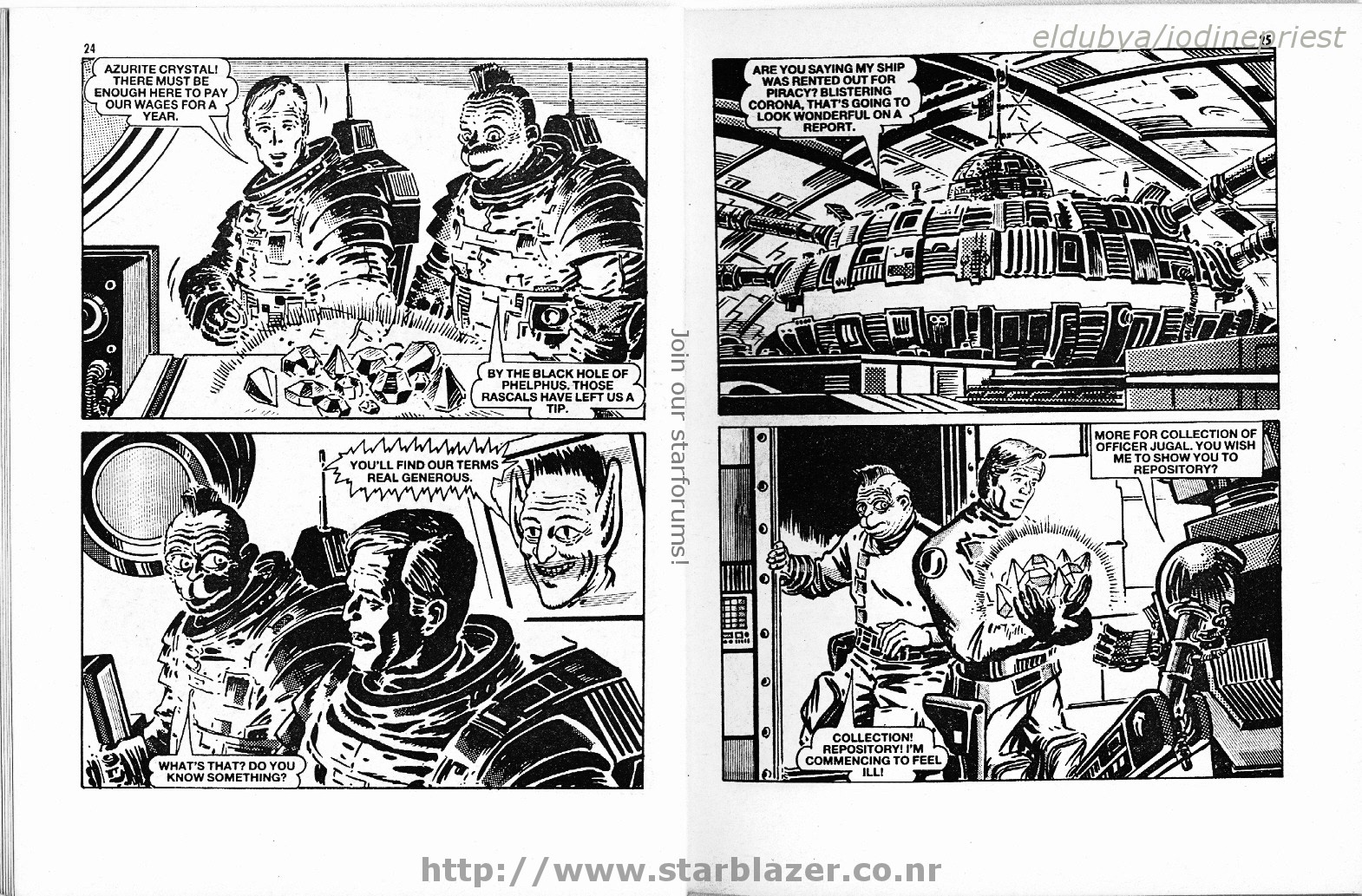 Read online Starblazer comic -  Issue #217 - 14