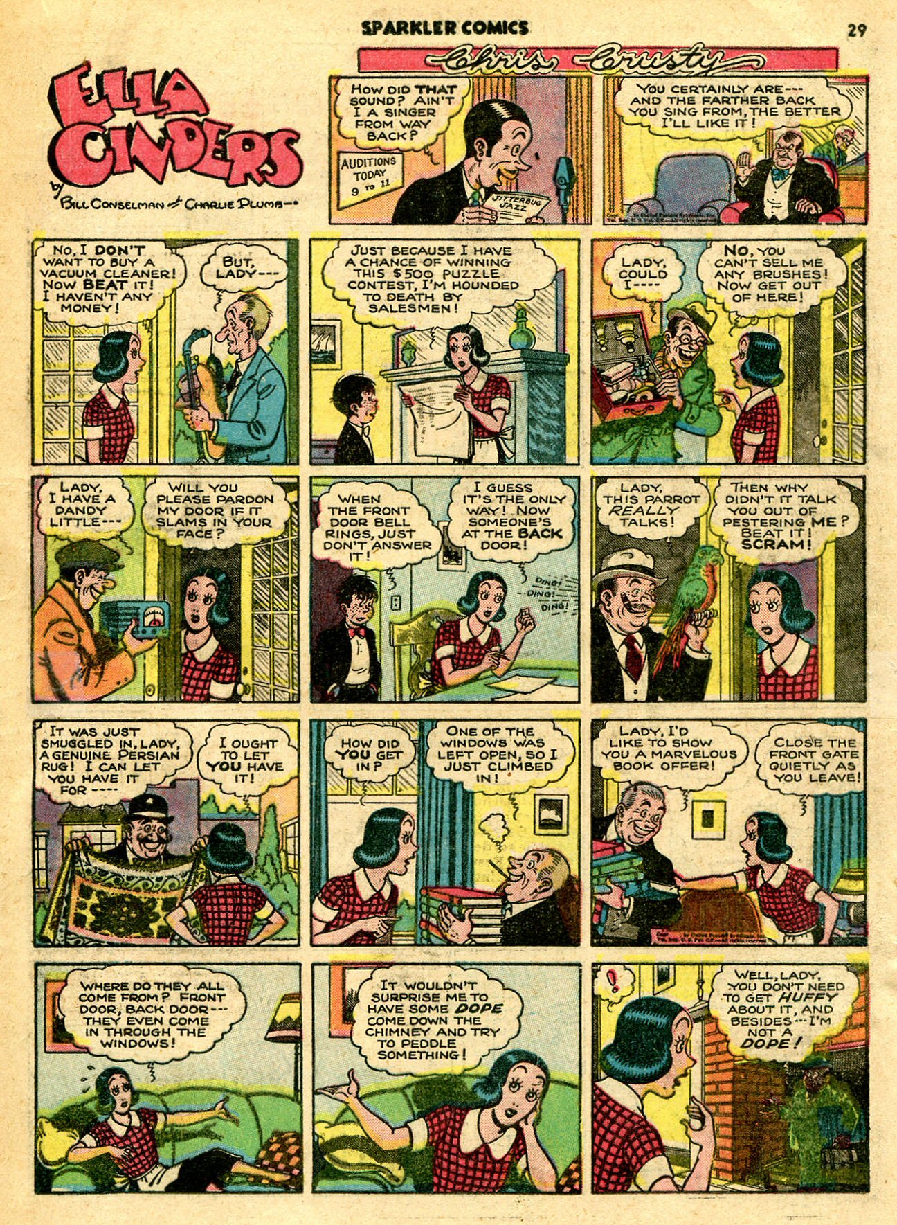 Read online Sparkler Comics comic -  Issue #20 - 31