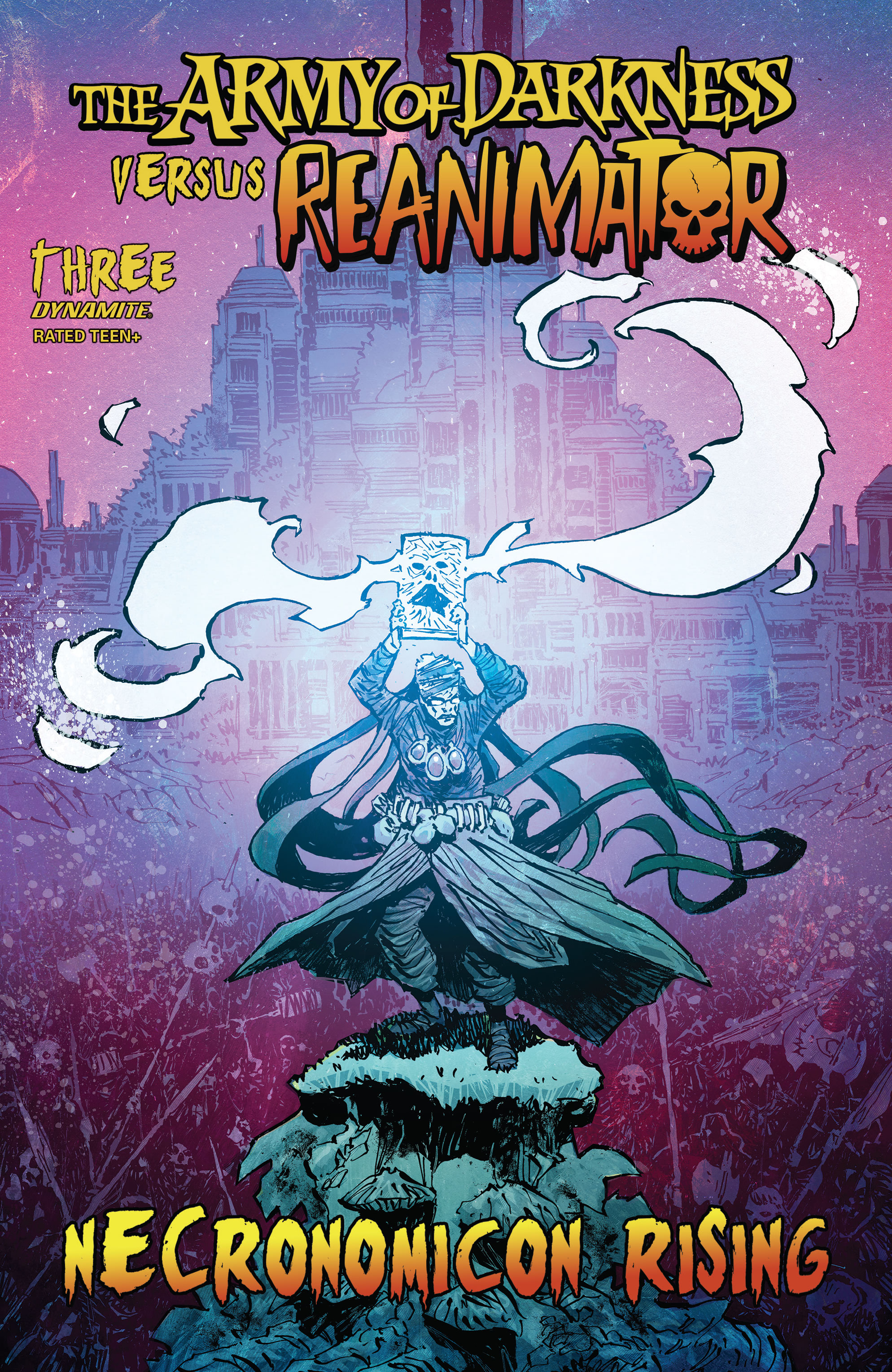Read online Army of Darkness Vs. Reanimator: Necronomicon Rising comic -  Issue #3 - 2