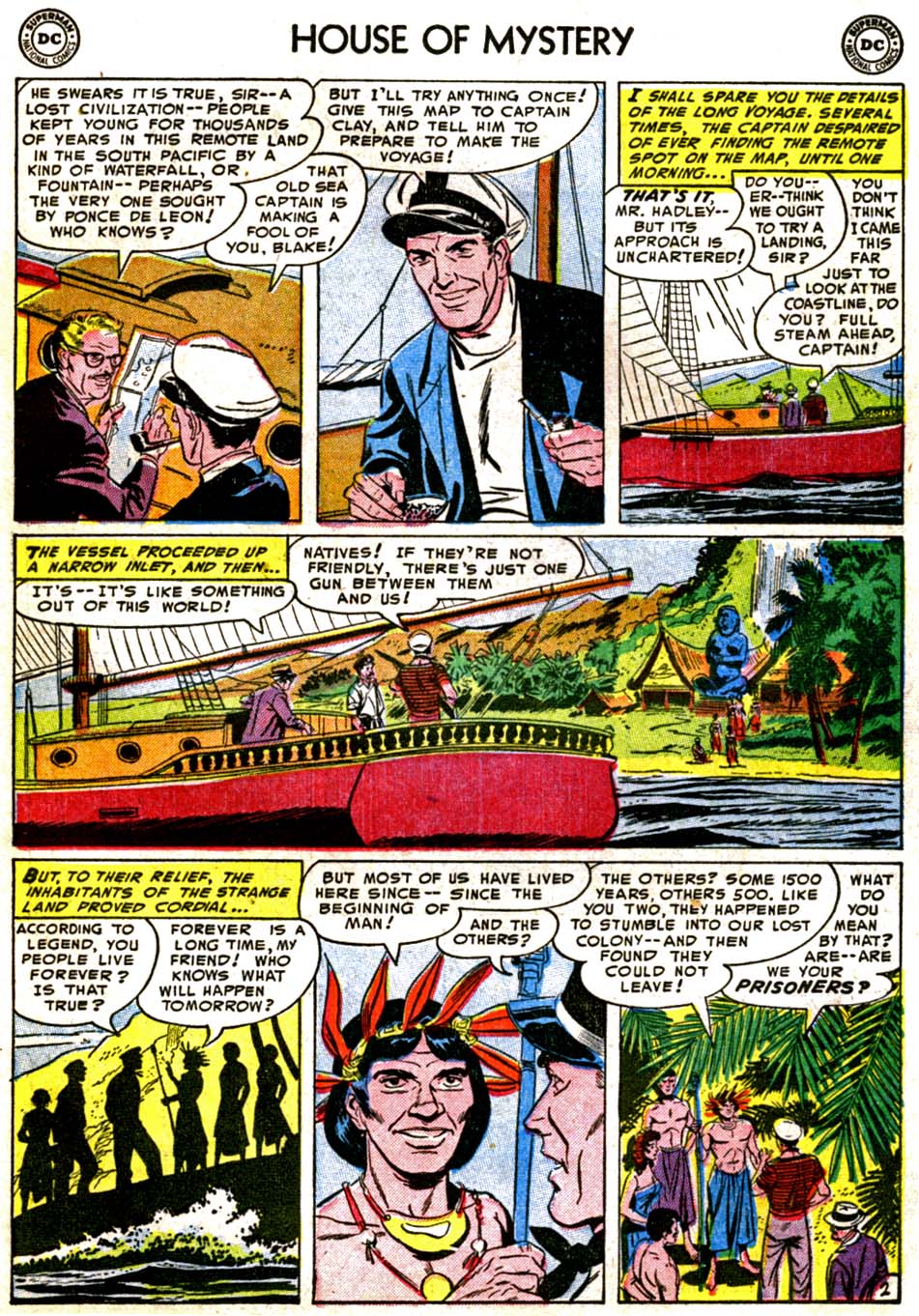 Read online House of Mystery (1951) comic -  Issue #22 - 19